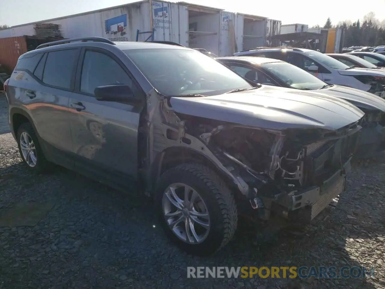 4 Photograph of a damaged car 3GKALTEG5PL118100 GMC TERRAIN 2023