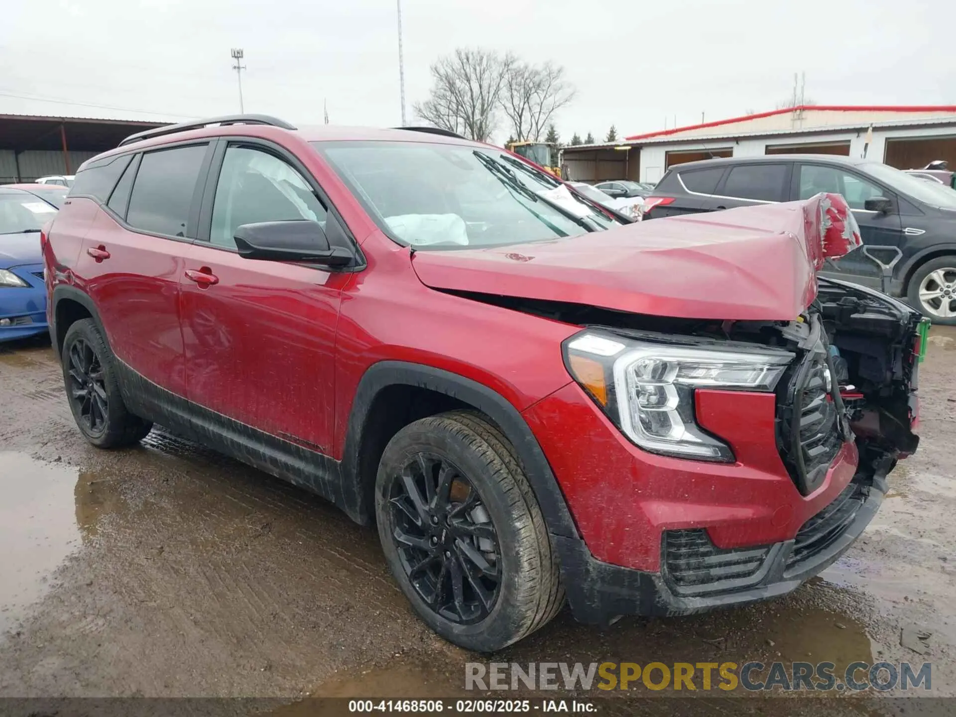 1 Photograph of a damaged car 3GKALTEG6PL197972 GMC TERRAIN 2023
