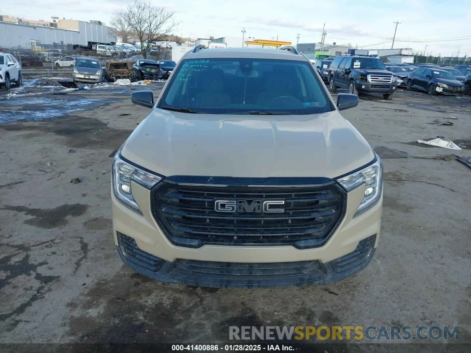 12 Photograph of a damaged car 3GKALTEG7PL110256 GMC TERRAIN 2023