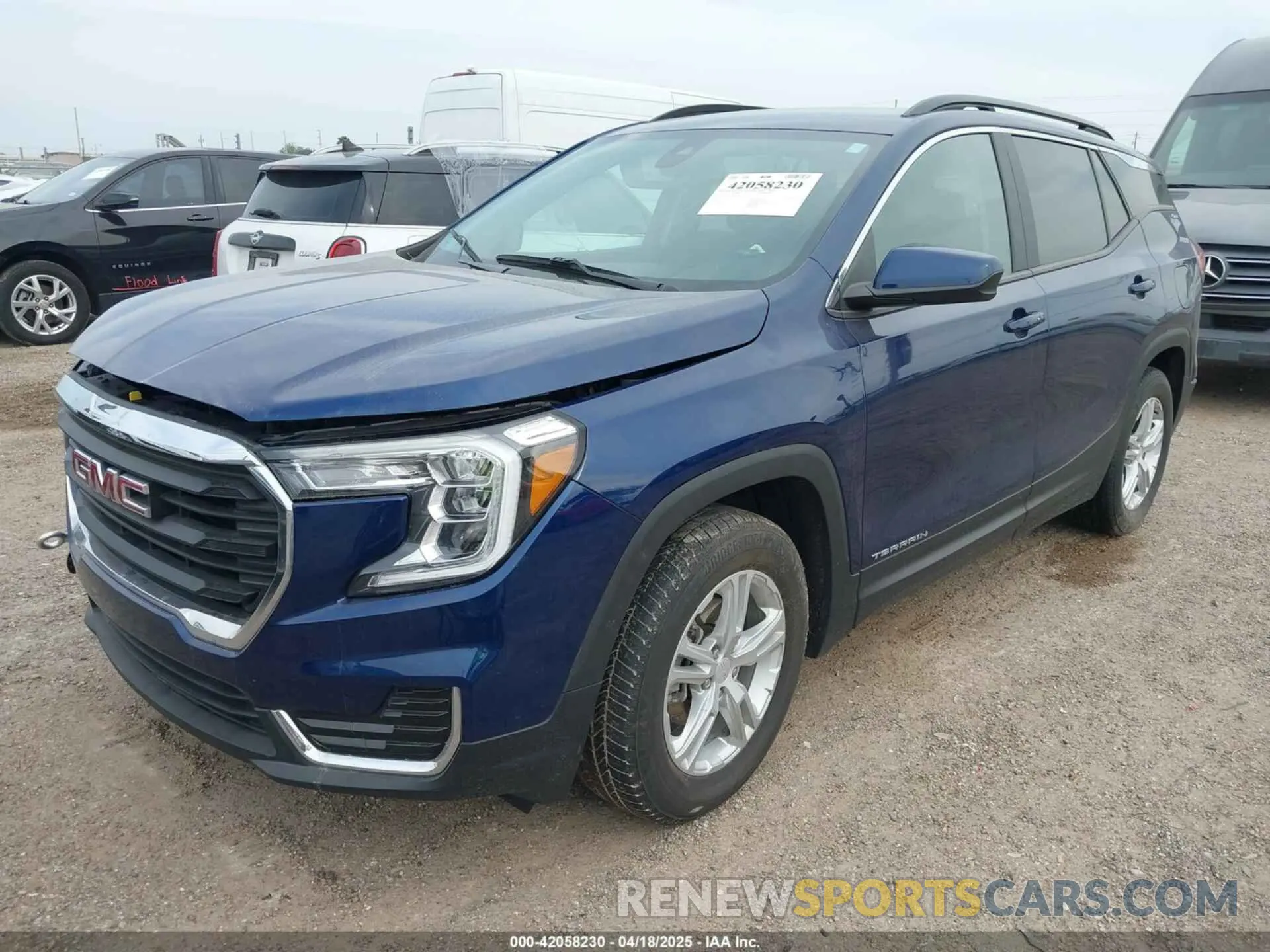 2 Photograph of a damaged car 3GKALTEG7PL128689 GMC TERRAIN 2023