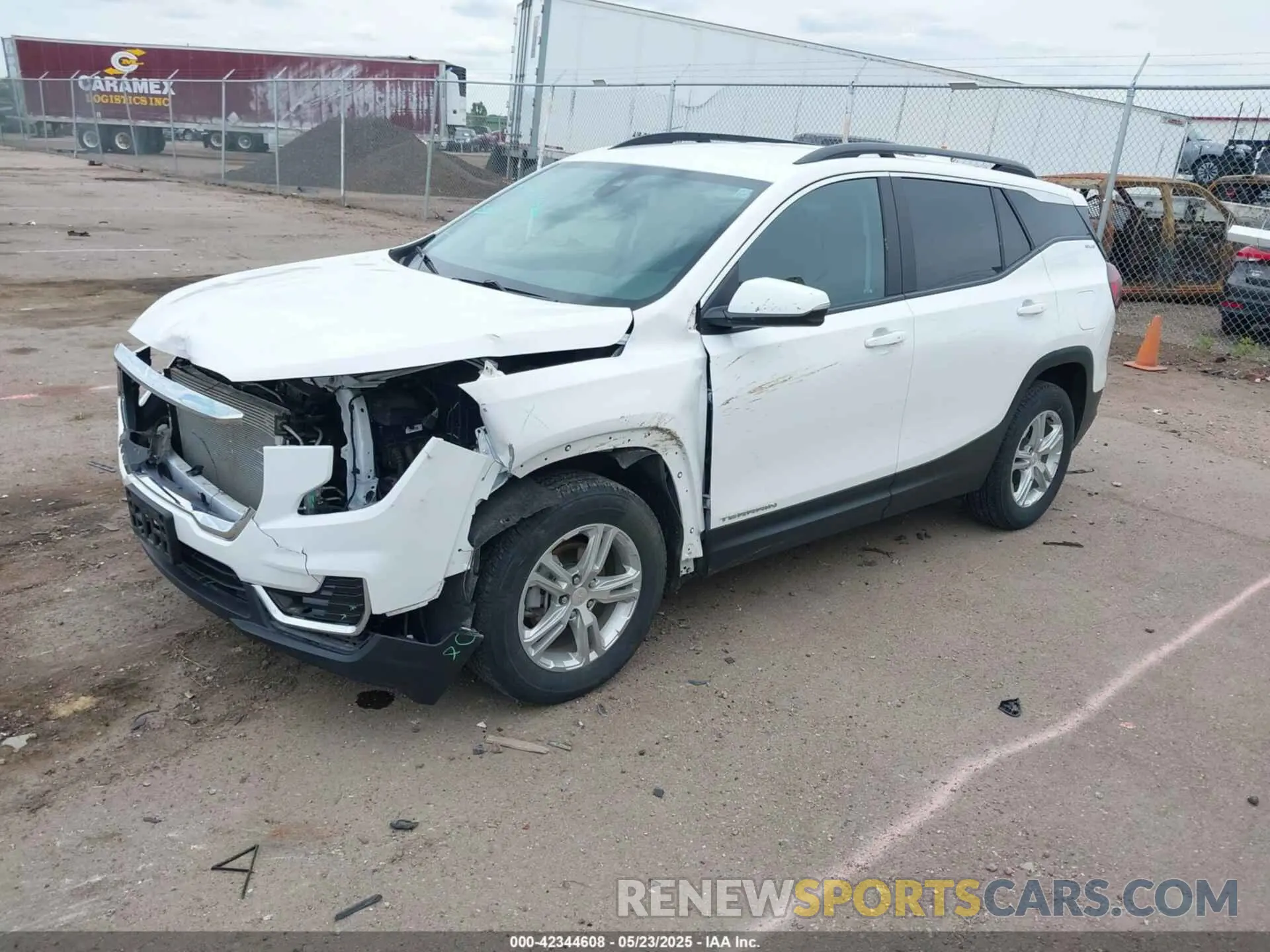 2 Photograph of a damaged car 3GKALTEG7PL174068 GMC TERRAIN 2023