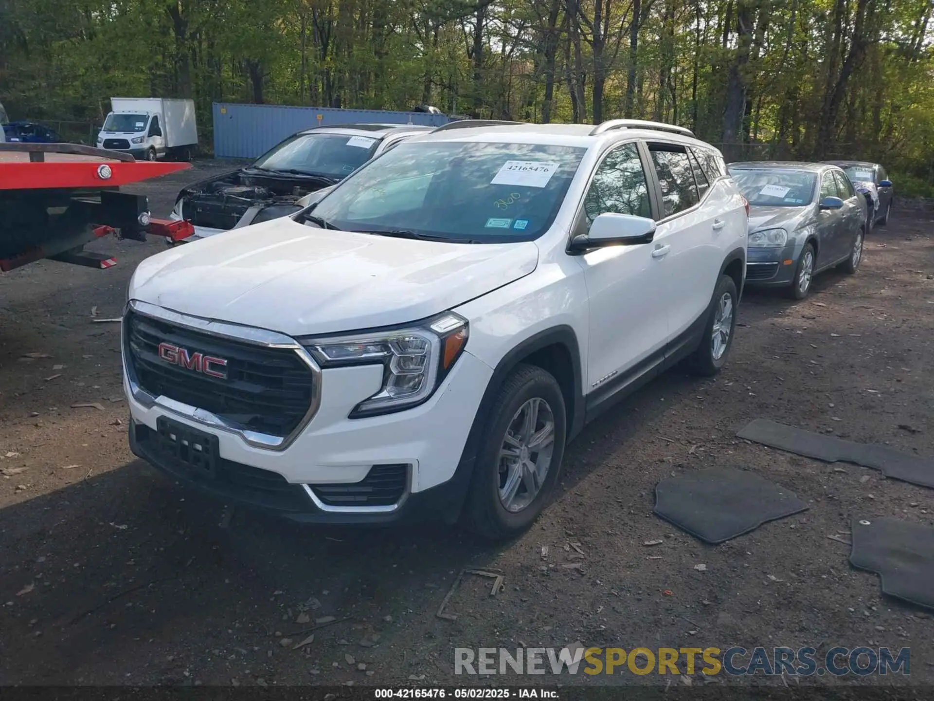 2 Photograph of a damaged car 3GKALTEG7PL237976 GMC TERRAIN 2023