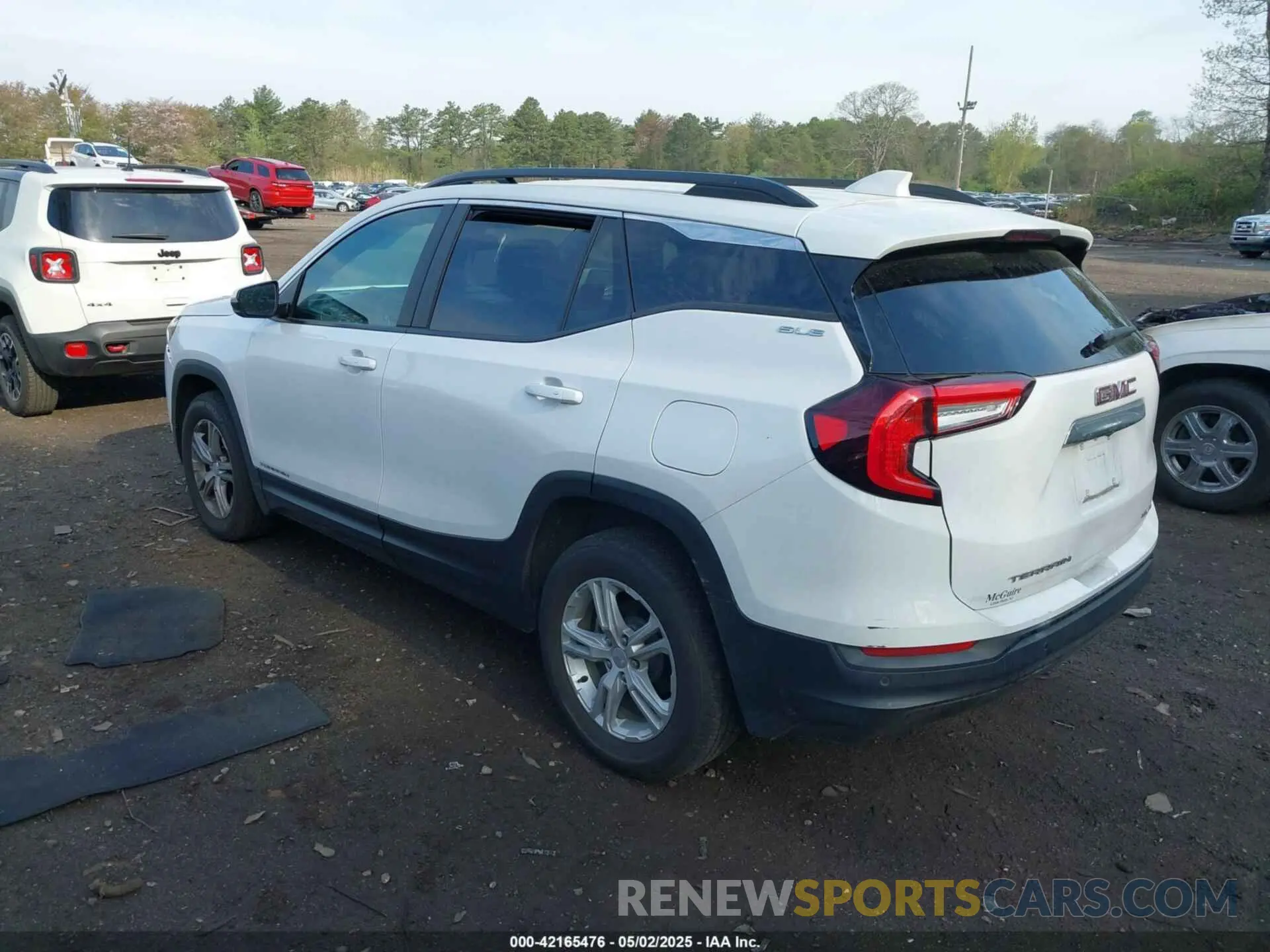 3 Photograph of a damaged car 3GKALTEG7PL237976 GMC TERRAIN 2023