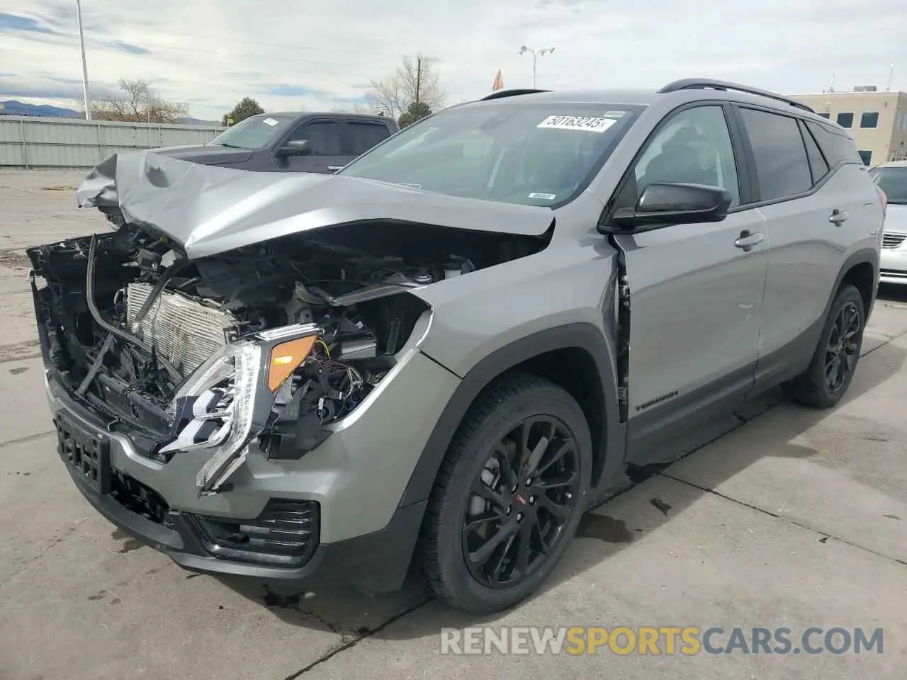 1 Photograph of a damaged car 3GKALTEG9PL197285 GMC TERRAIN 2023