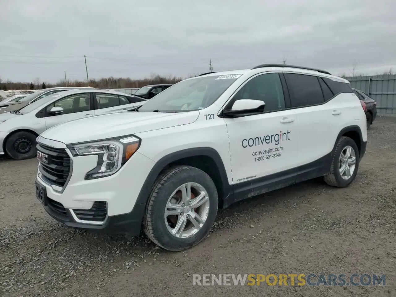2 Photograph of a damaged car 3GKALTEG9PL254472 GMC TERRAIN 2023
