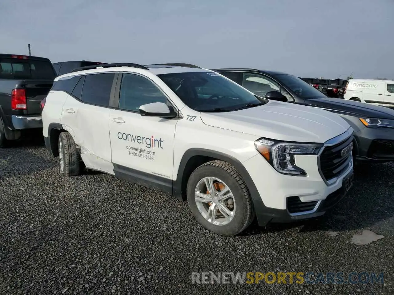 4 Photograph of a damaged car 3GKALTEG9PL254472 GMC TERRAIN 2023