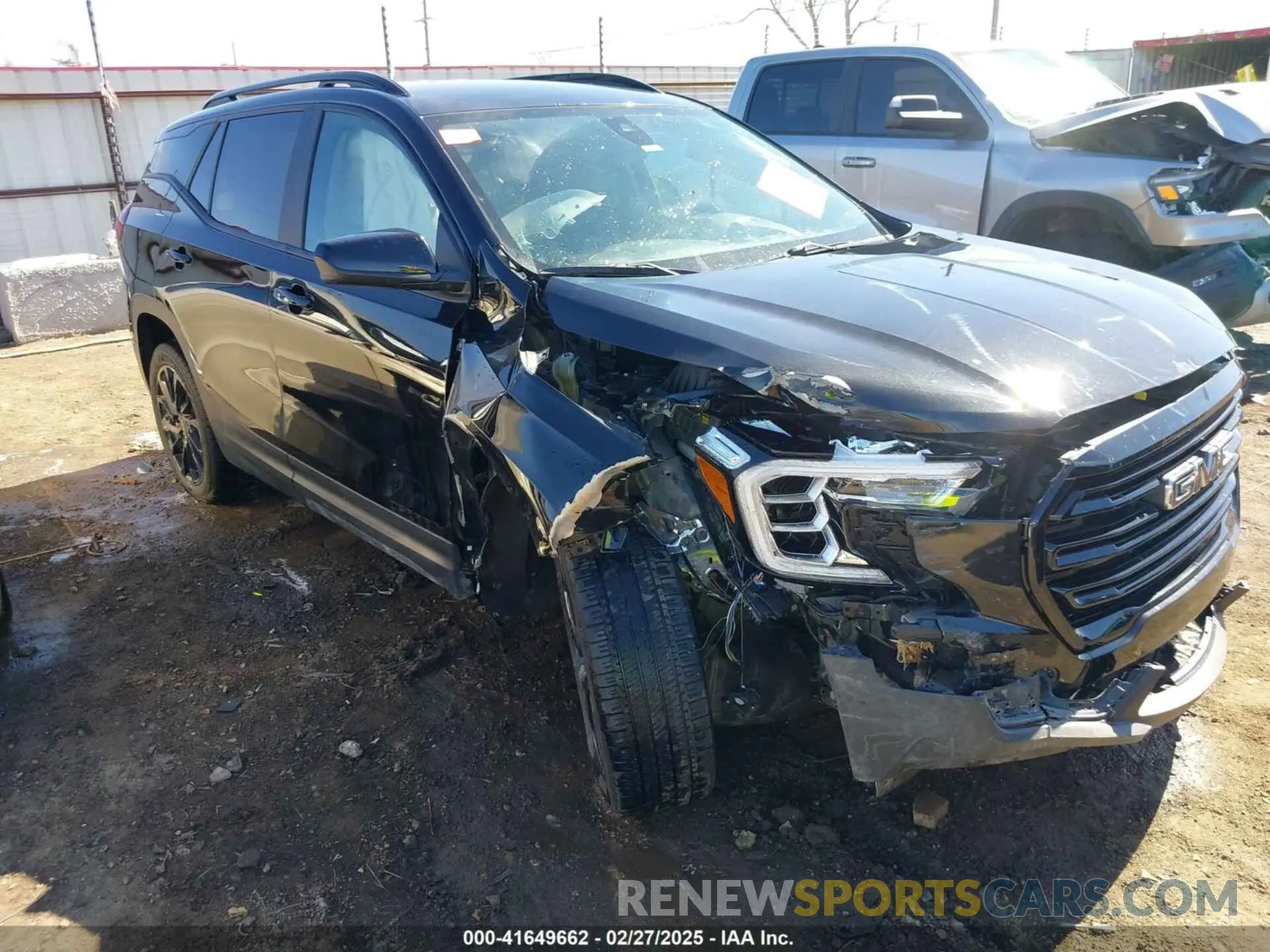 1 Photograph of a damaged car 3GKALTEGXPL163159 GMC TERRAIN 2023