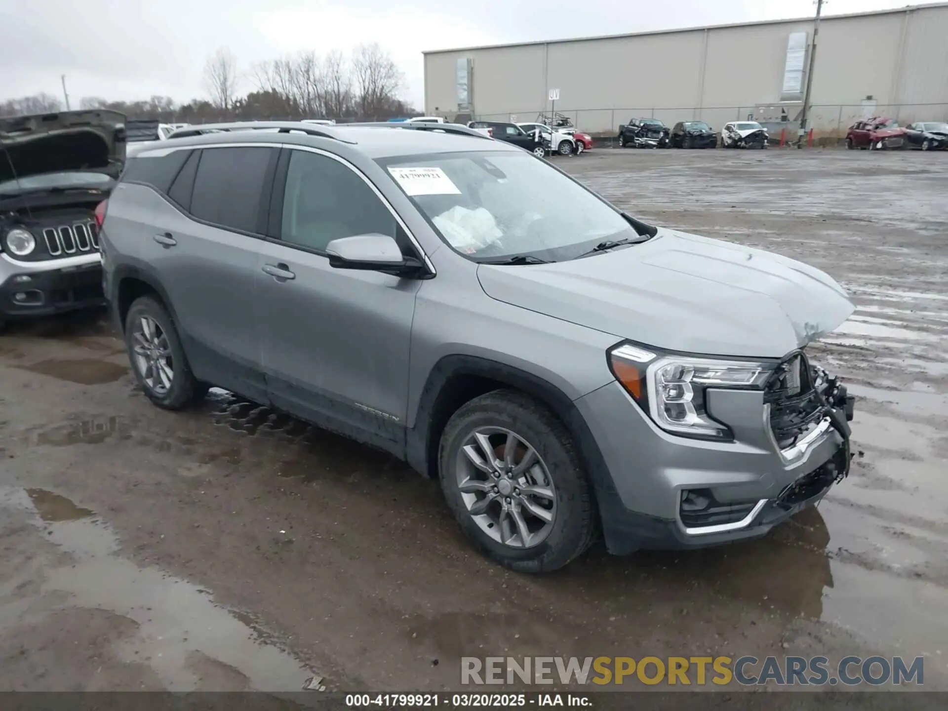 1 Photograph of a damaged car 3GKALVEG0PL136001 GMC TERRAIN 2023