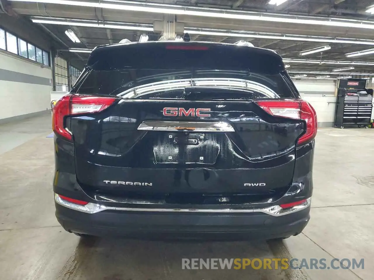 6 Photograph of a damaged car 3GKALVEG1PL109390 GMC TERRAIN 2023