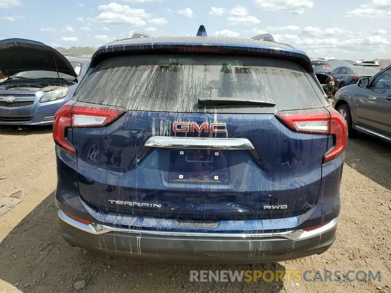 6 Photograph of a damaged car 3GKALVEG1PL192819 GMC TERRAIN 2023