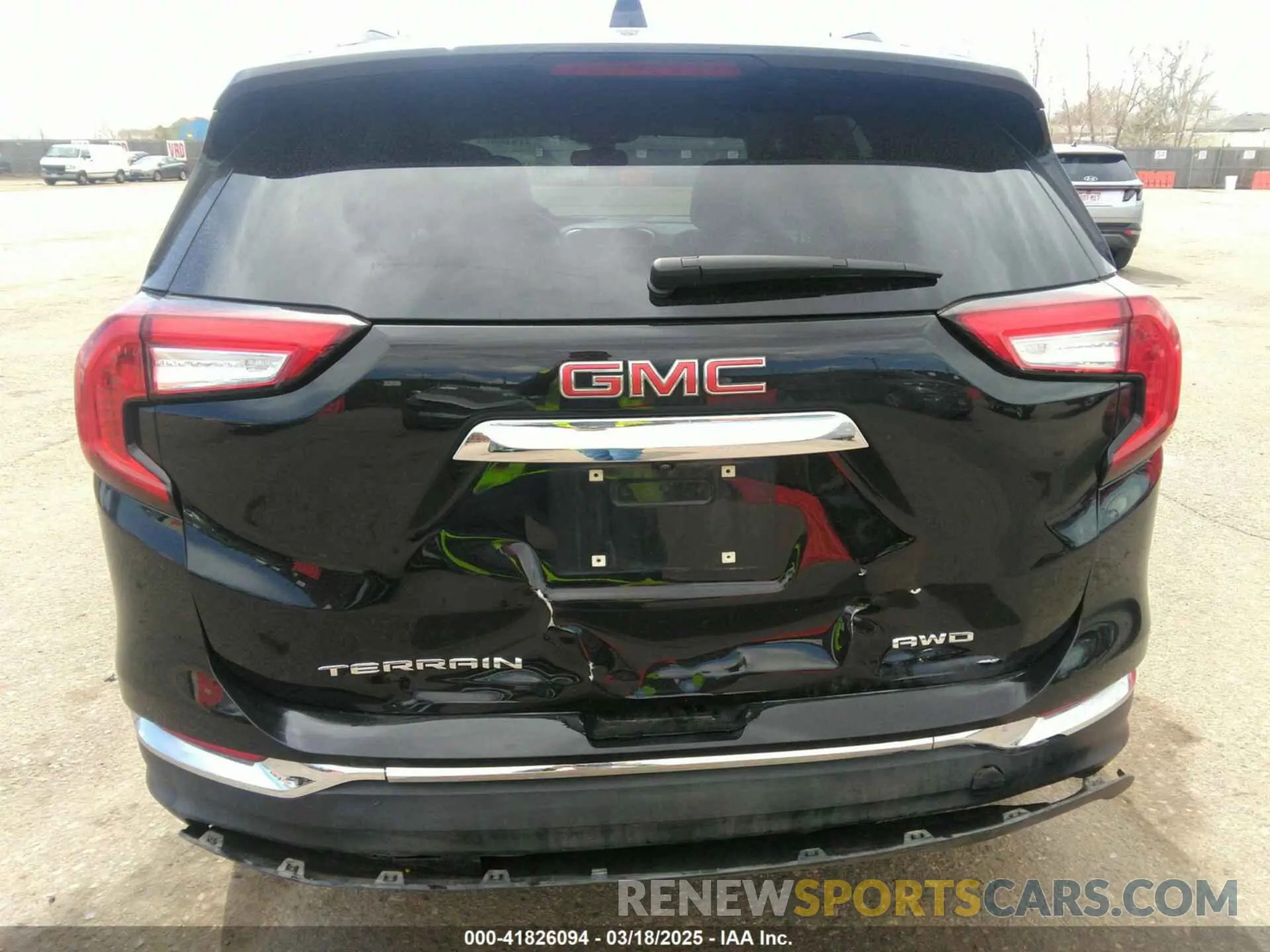 6 Photograph of a damaged car 3GKALVEG1PL249973 GMC TERRAIN 2023