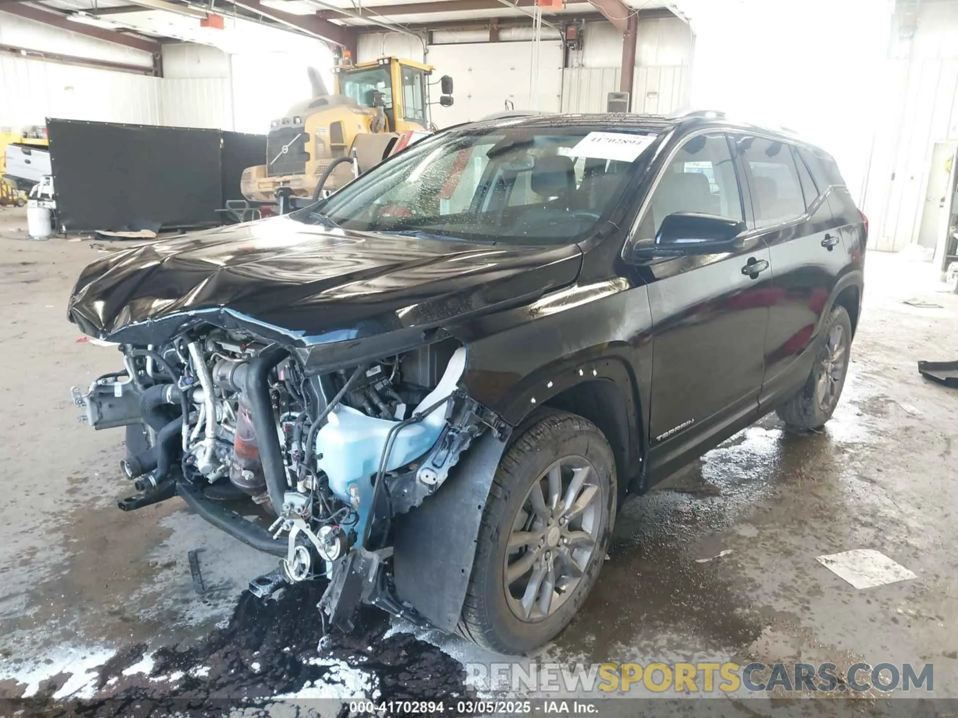2 Photograph of a damaged car 3GKALVEG3PL233838 GMC TERRAIN 2023