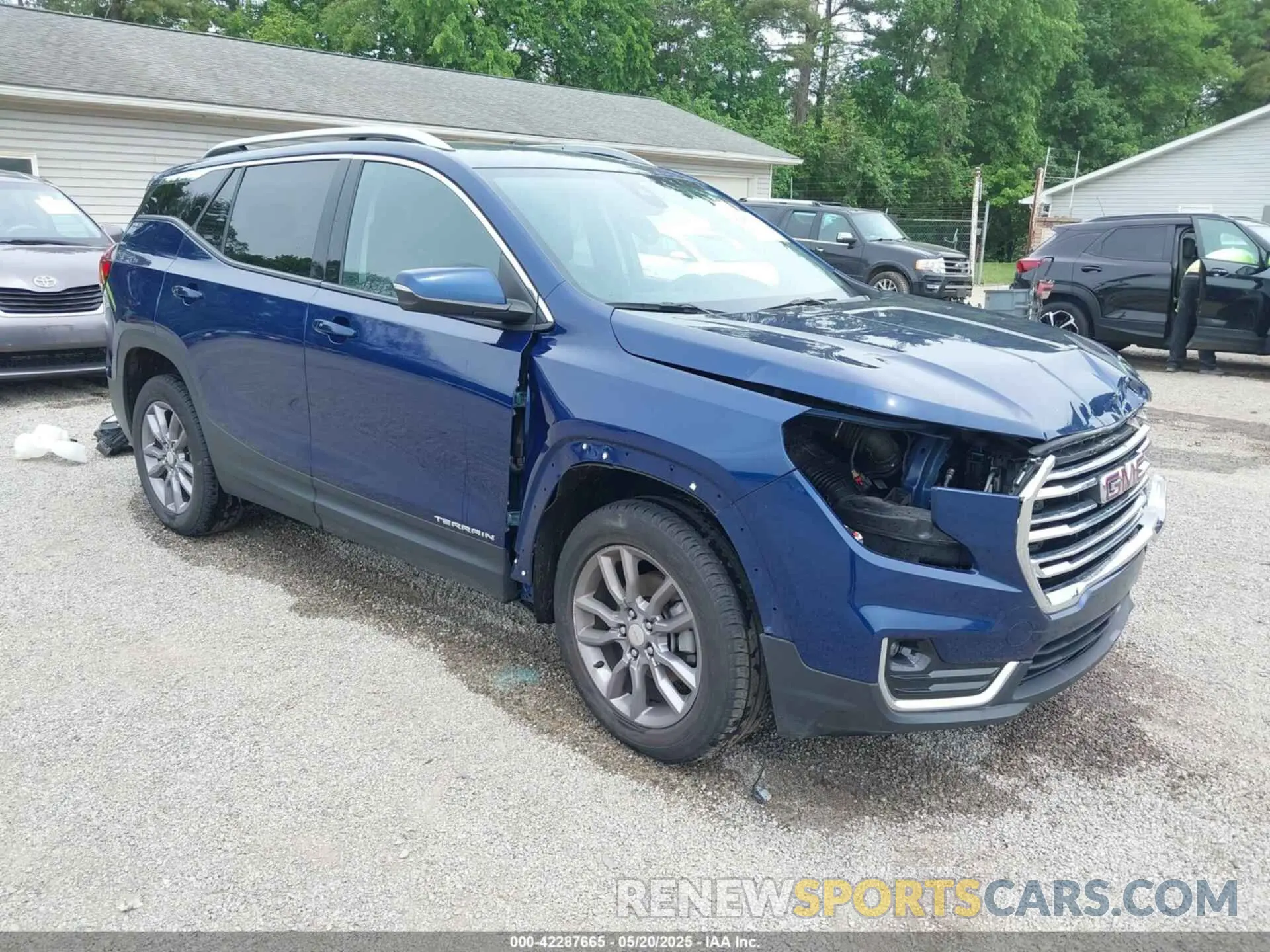 1 Photograph of a damaged car 3GKALVEG4PL191518 GMC TERRAIN 2023
