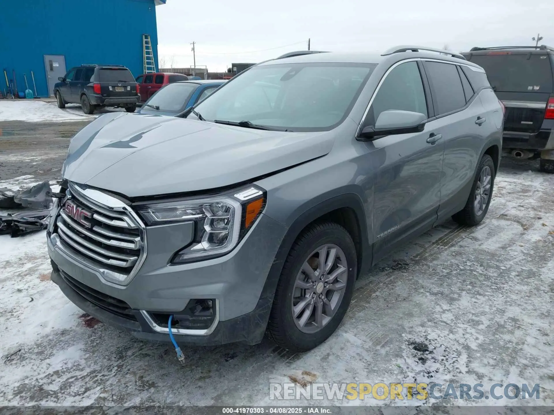 2 Photograph of a damaged car 3GKALVEG7PL255230 GMC TERRAIN 2023