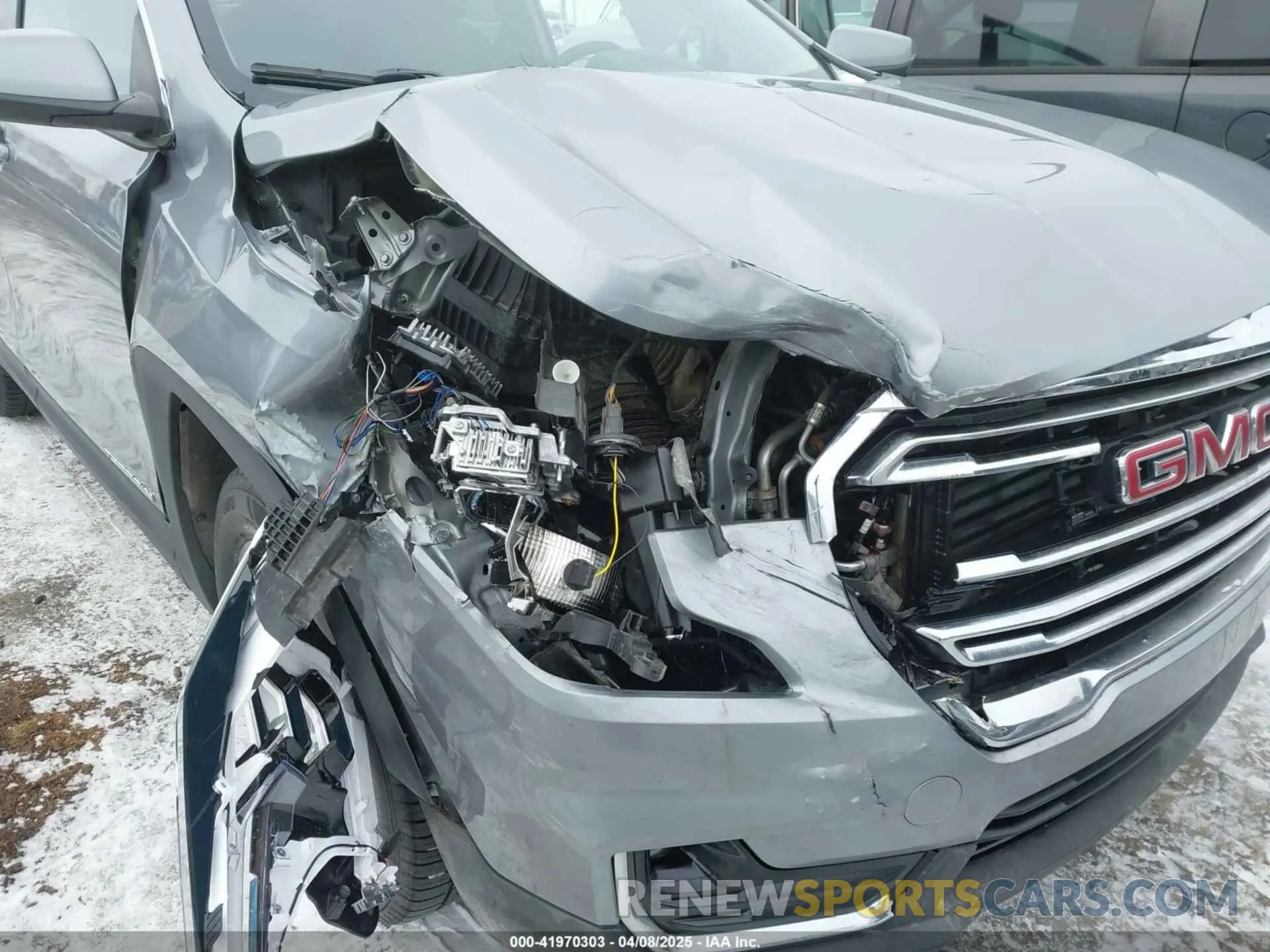 6 Photograph of a damaged car 3GKALVEG7PL255230 GMC TERRAIN 2023