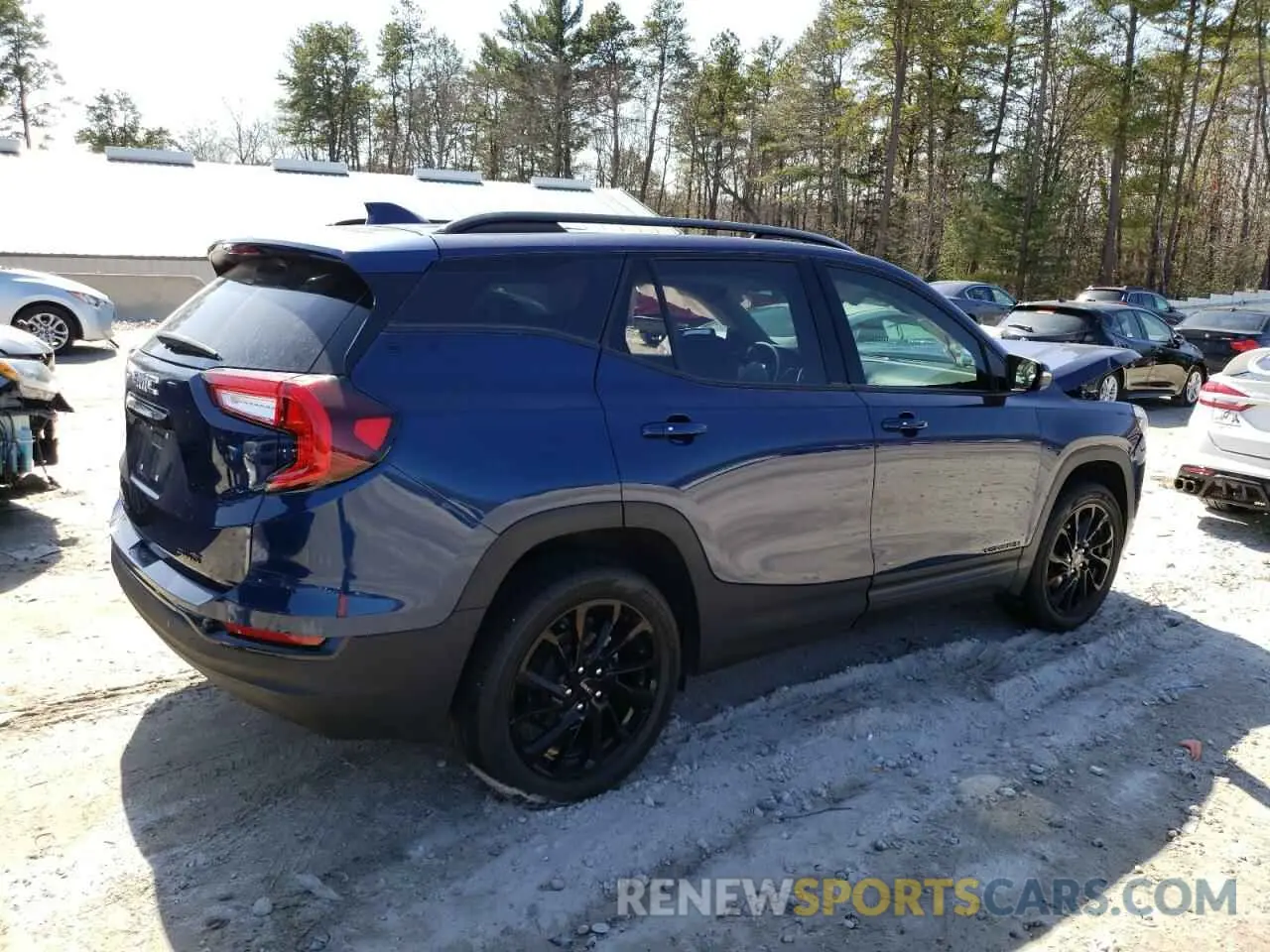 3 Photograph of a damaged car 3GKALVEG8PL124422 GMC TERRAIN 2023