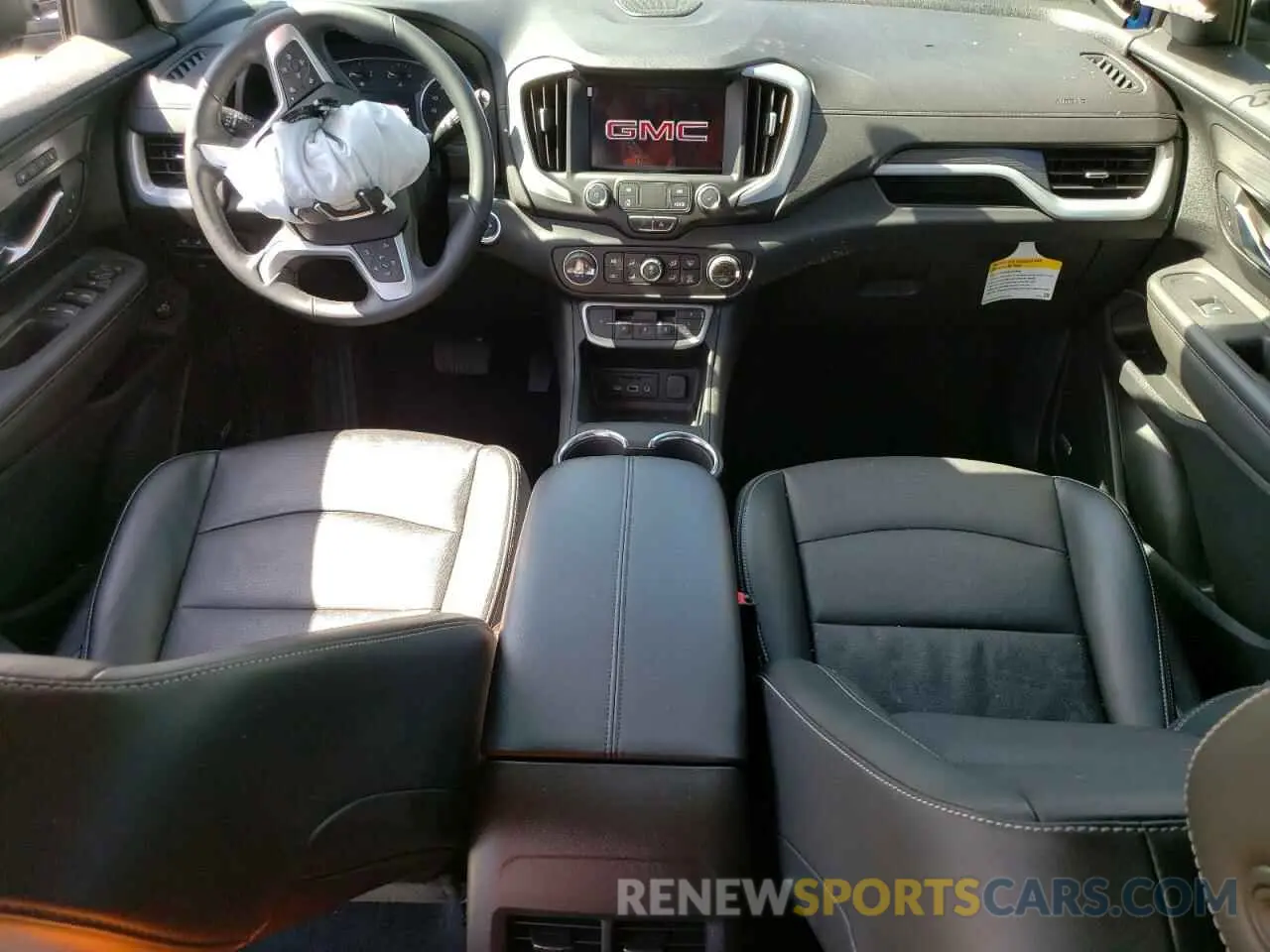 8 Photograph of a damaged car 3GKALVEG8PL124422 GMC TERRAIN 2023