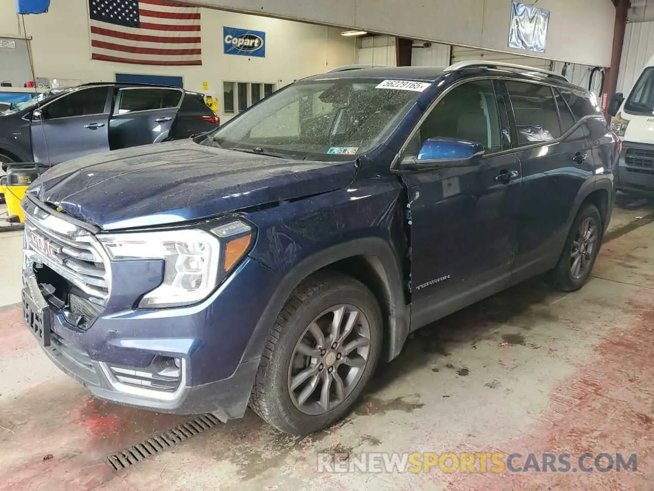 1 Photograph of a damaged car 3GKALVEG9PL101540 GMC TERRAIN 2023