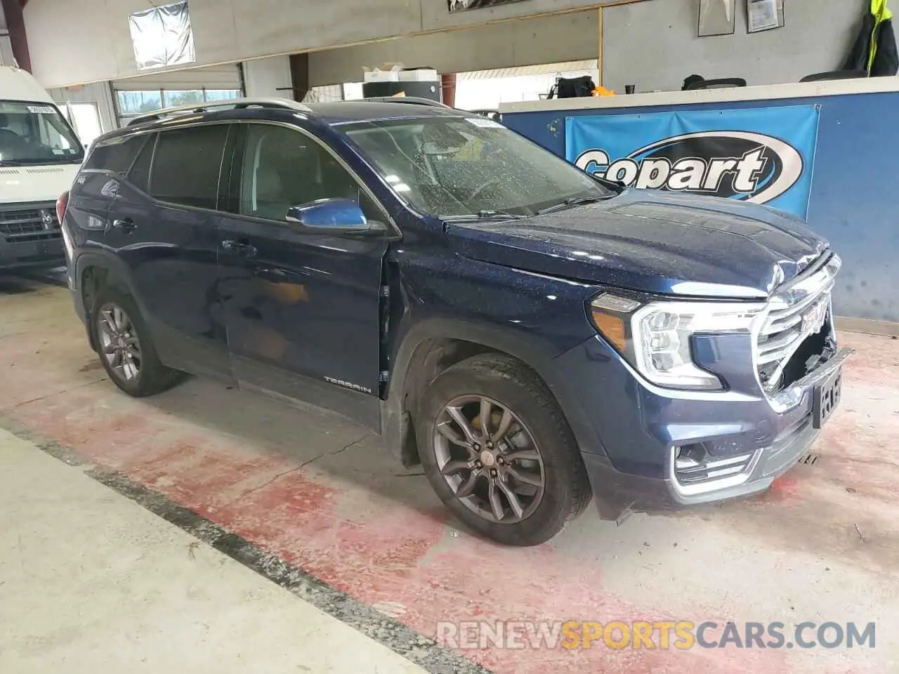 4 Photograph of a damaged car 3GKALVEG9PL101540 GMC TERRAIN 2023