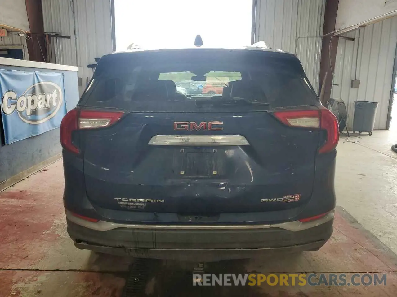 6 Photograph of a damaged car 3GKALVEG9PL101540 GMC TERRAIN 2023