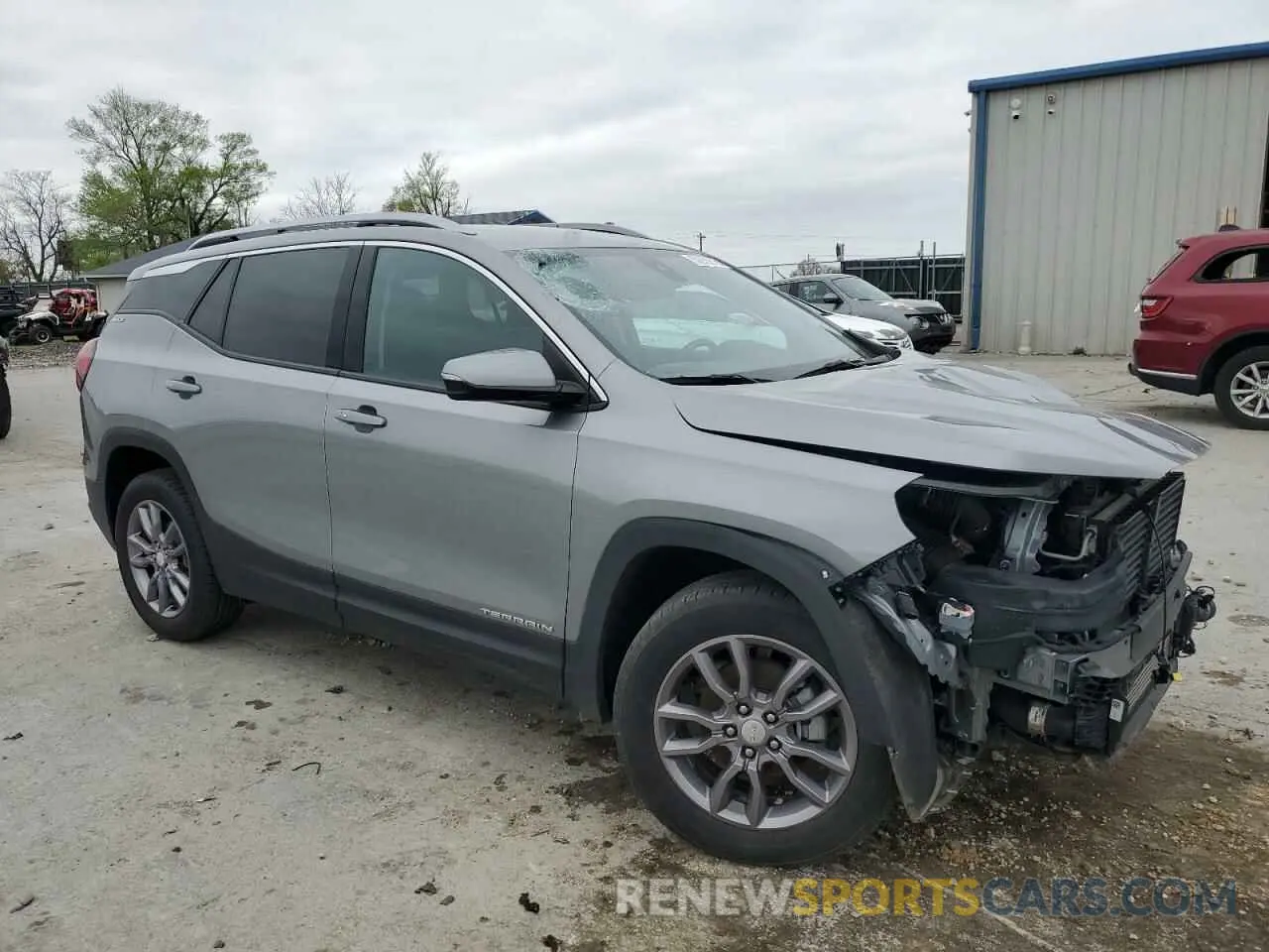 4 Photograph of a damaged car 3GKALVEG9PL180935 GMC TERRAIN 2023