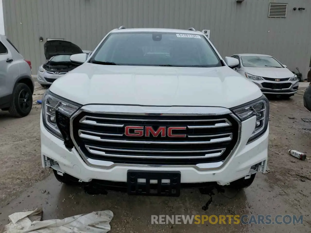 5 Photograph of a damaged car 3GKALVEG9PL234444 GMC TERRAIN 2023