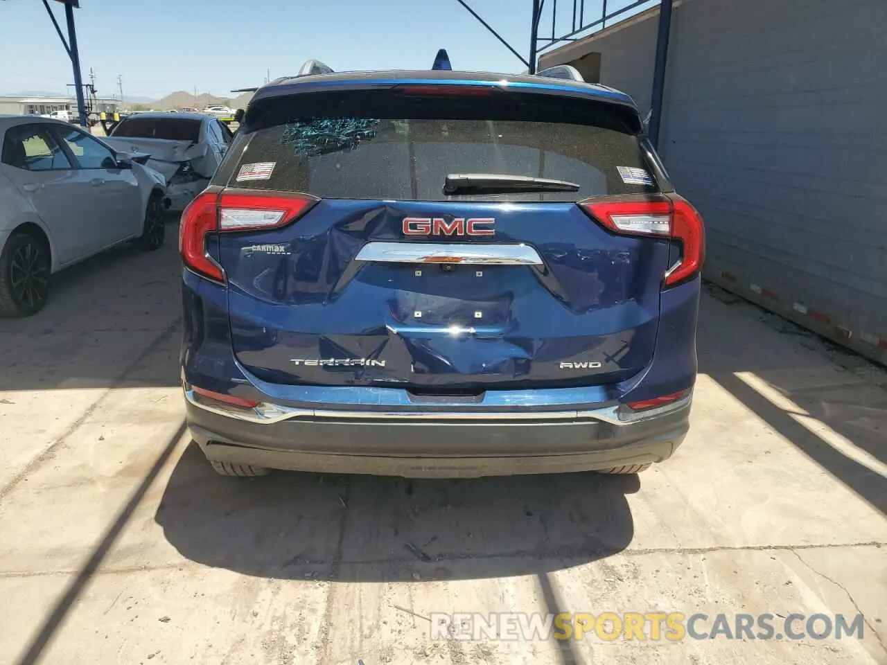 6 Photograph of a damaged car 3GKALVEGXPL190082 GMC TERRAIN 2023