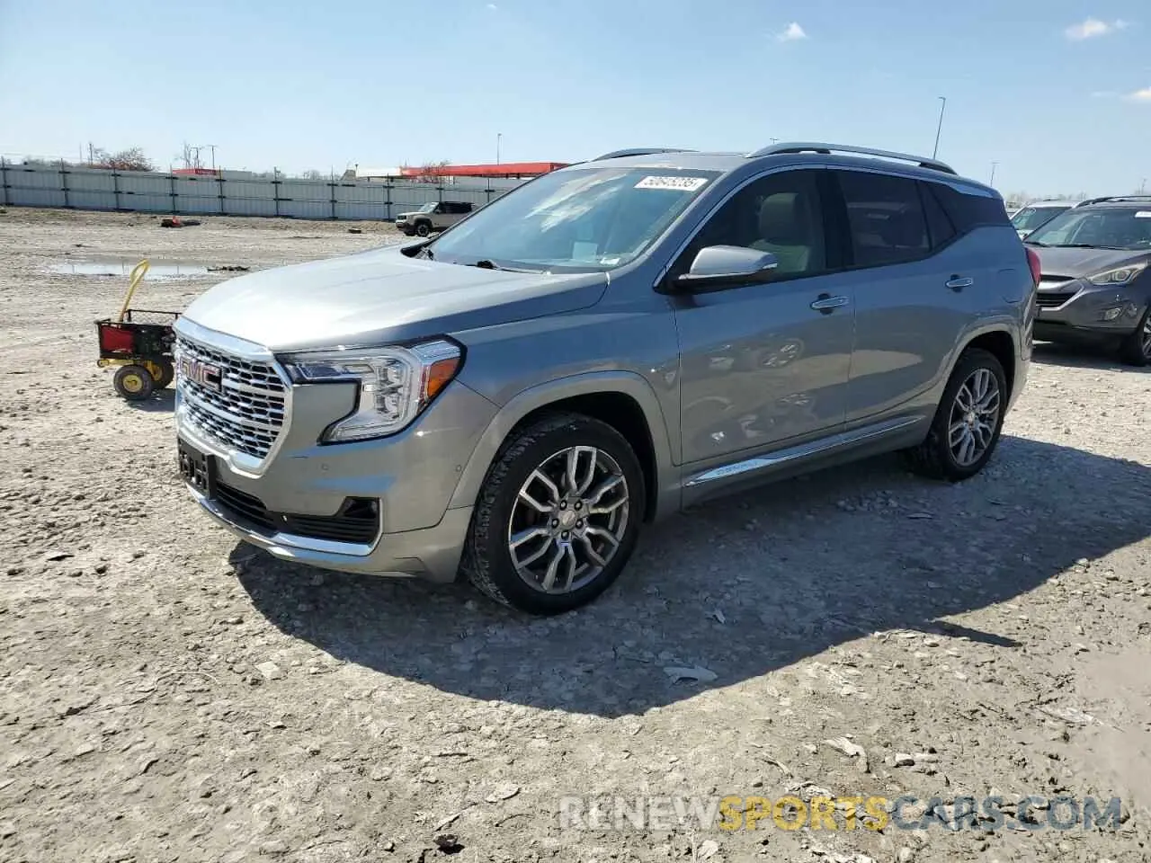 1 Photograph of a damaged car 3GKALXEG6PL138220 GMC TERRAIN 2023