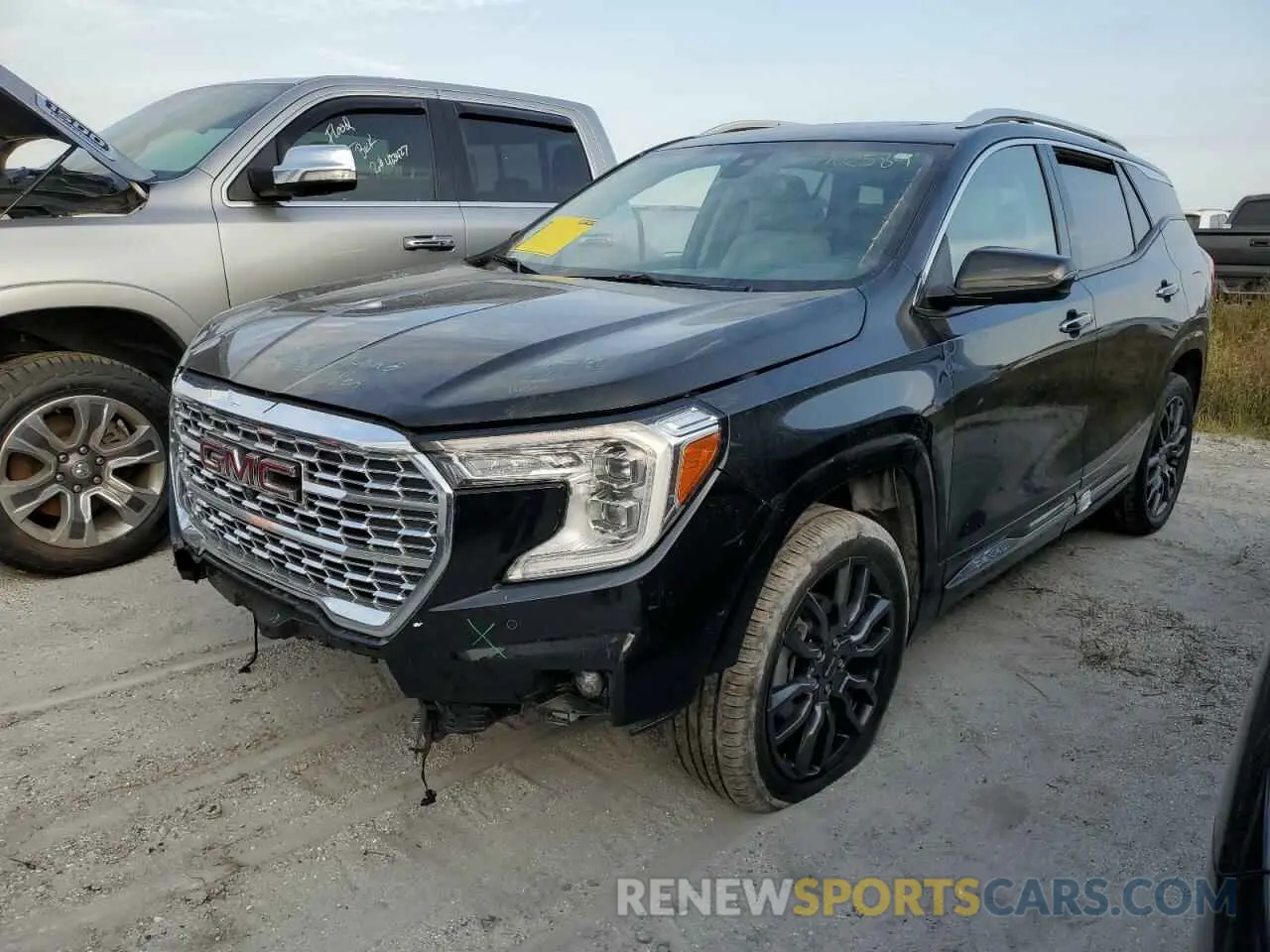1 Photograph of a damaged car 3GKALXEG8PL119703 GMC TERRAIN 2023
