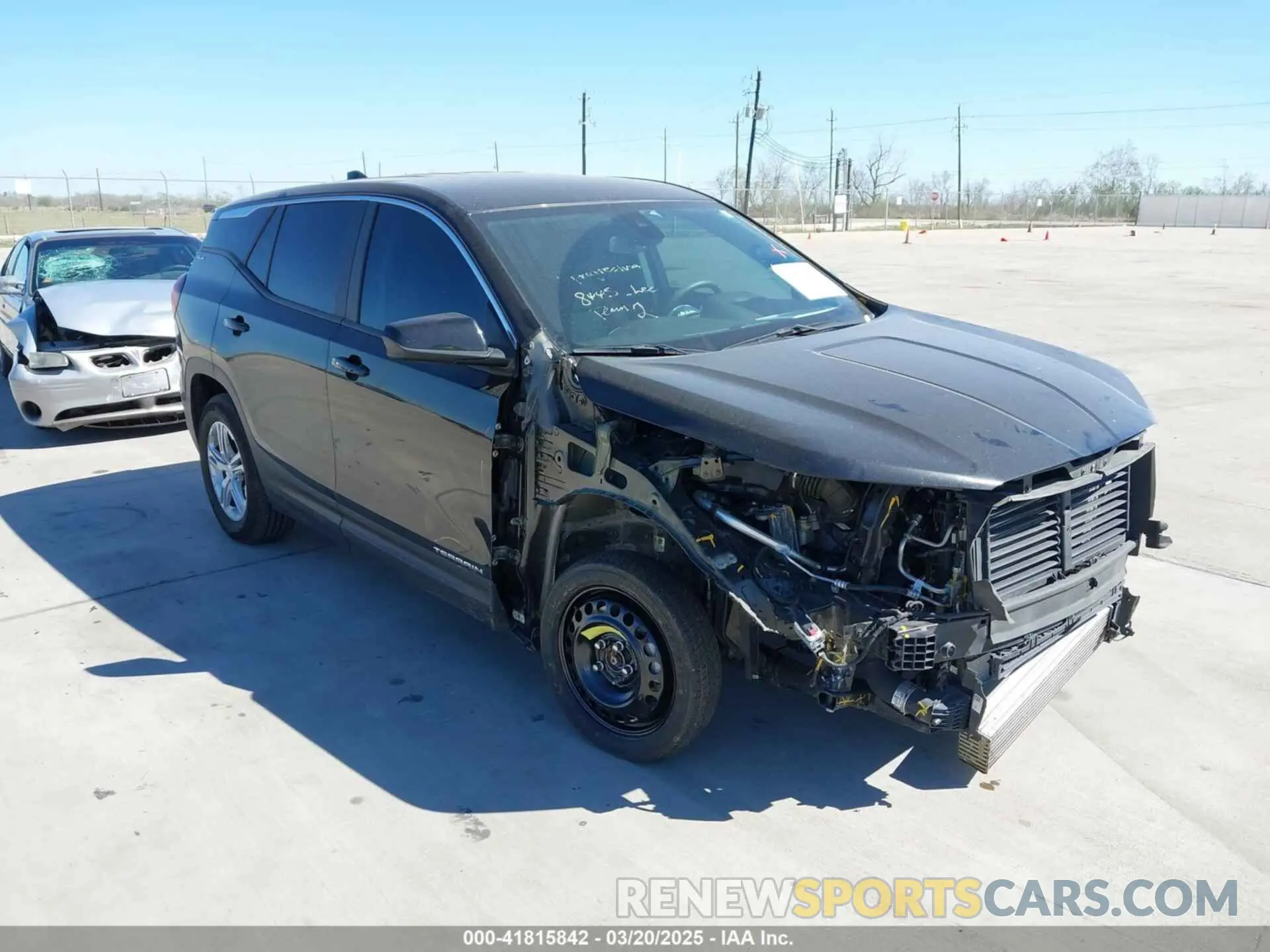 1 Photograph of a damaged car 3GKALMEG0RL146962 GMC TERRAIN 2024