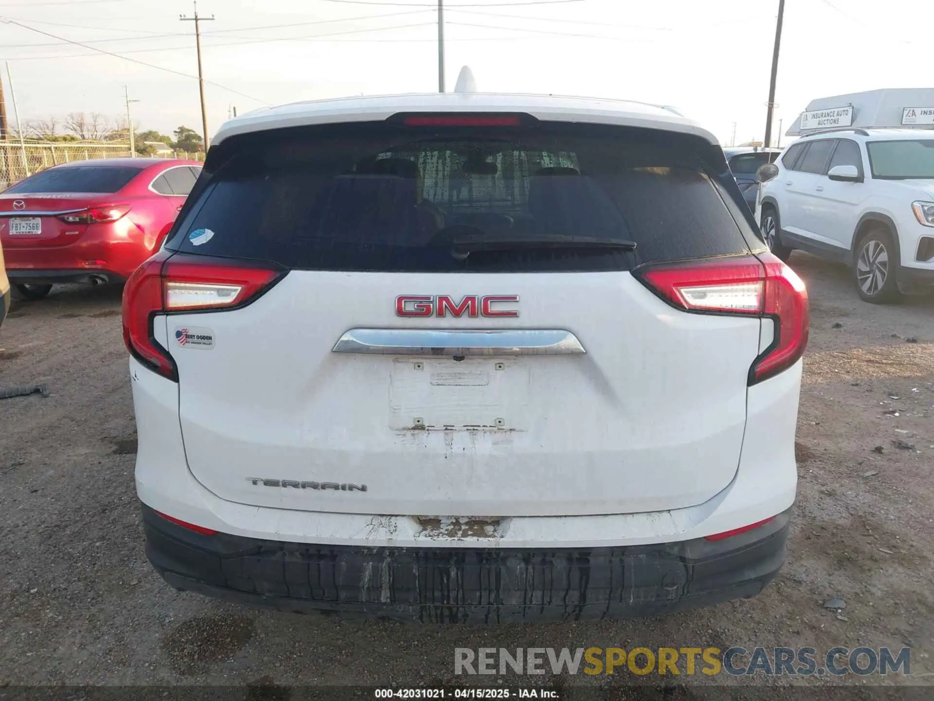 16 Photograph of a damaged car 3GKALMEG0RL242364 GMC TERRAIN 2024