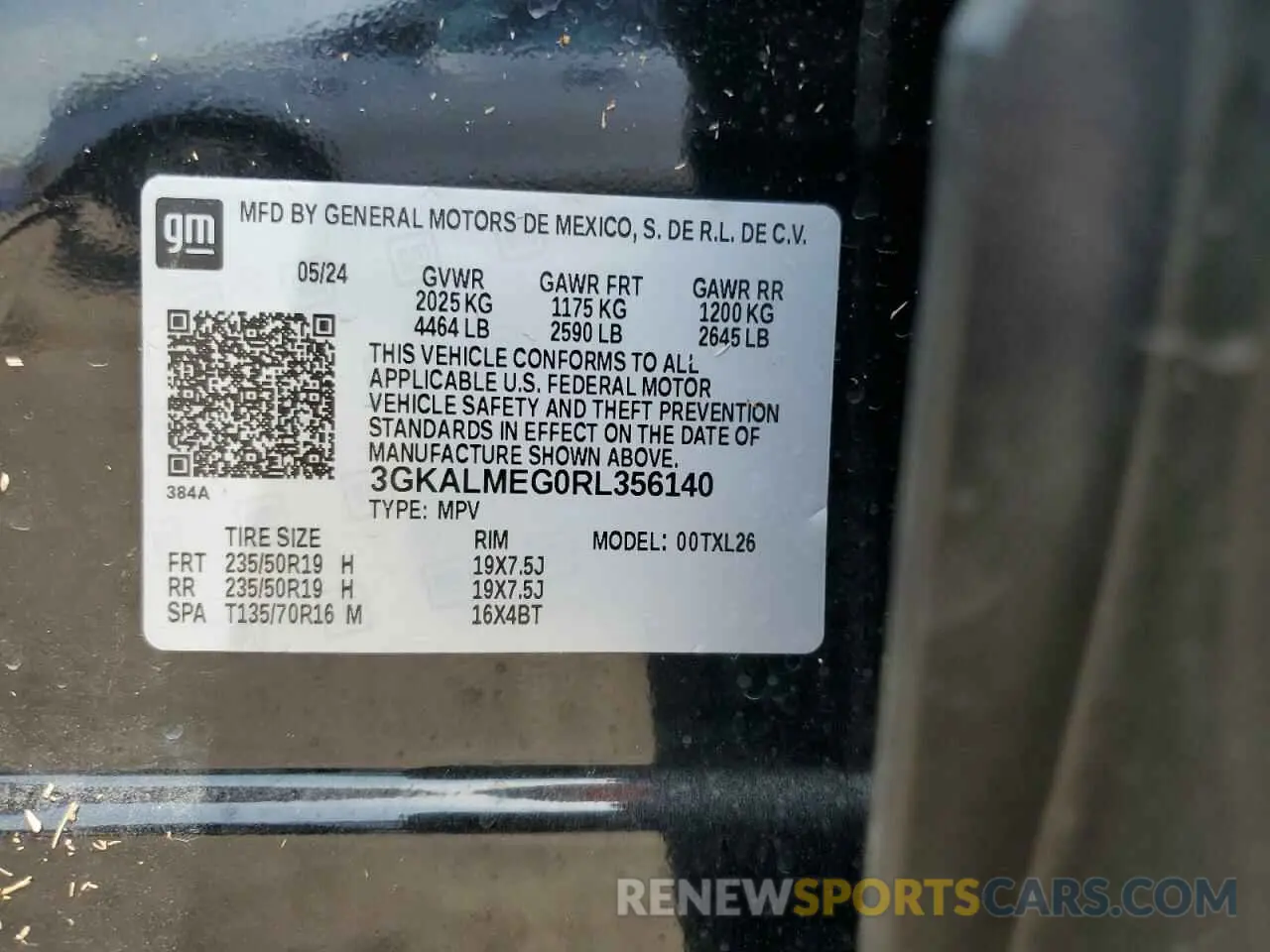 14 Photograph of a damaged car 3GKALMEG0RL356140 GMC TERRAIN 2024