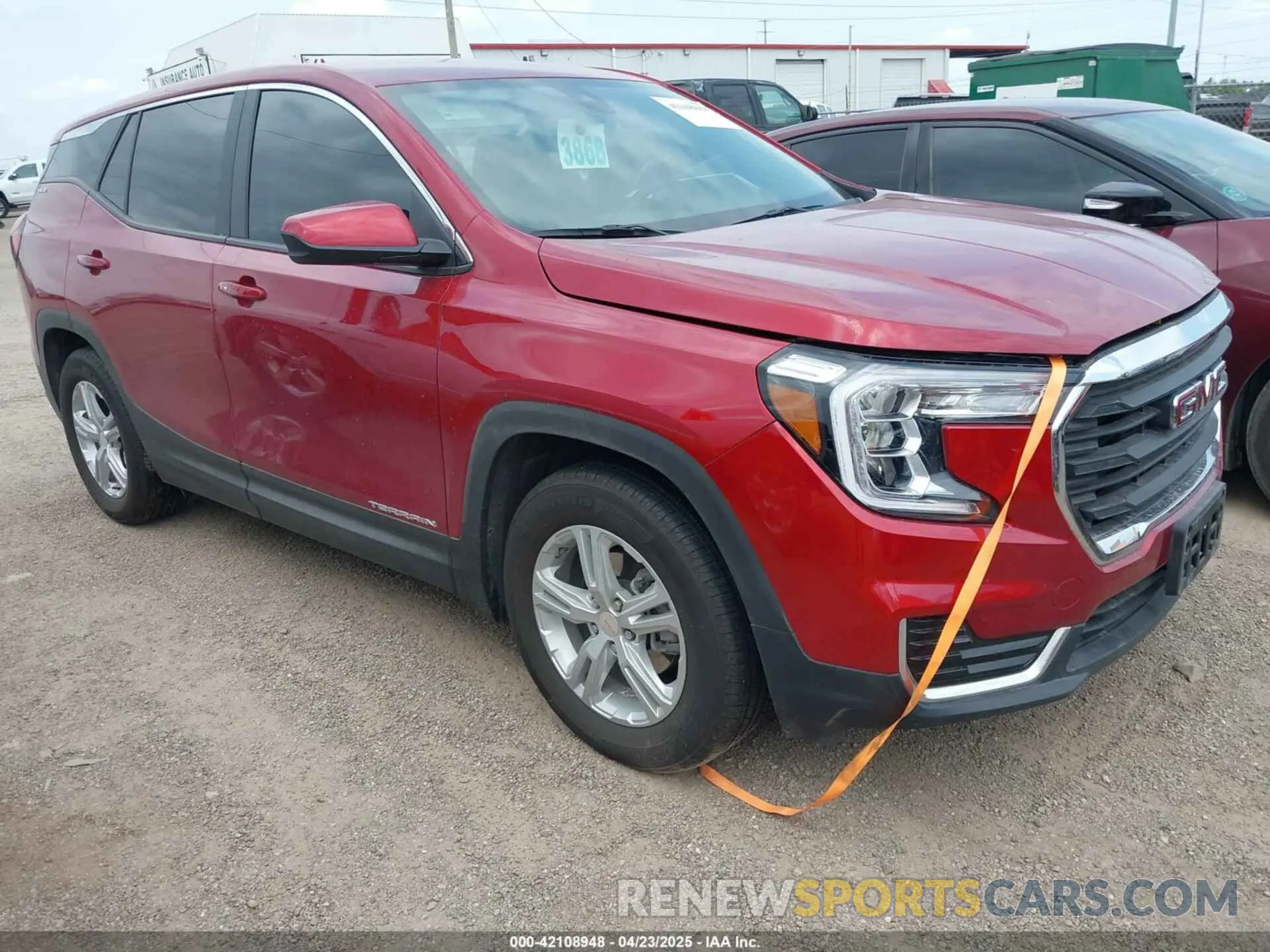 1 Photograph of a damaged car 3GKALMEG1RL223094 GMC TERRAIN 2024