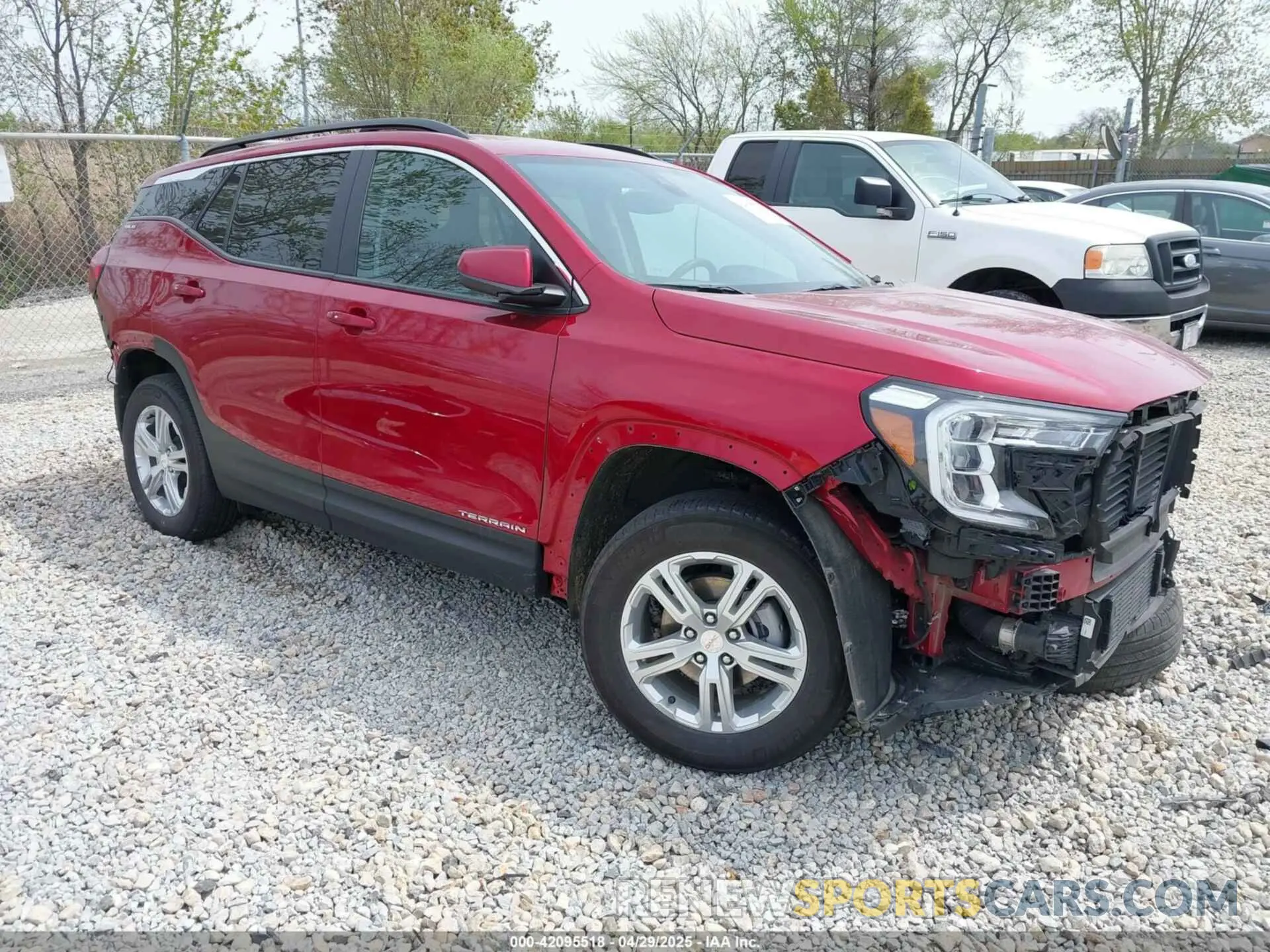 1 Photograph of a damaged car 3GKALMEG1RL279245 GMC TERRAIN 2024