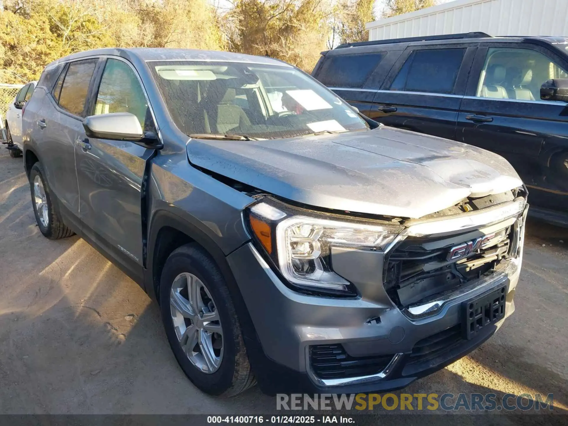 1 Photograph of a damaged car 3GKALMEG1RL364067 GMC TERRAIN 2024
