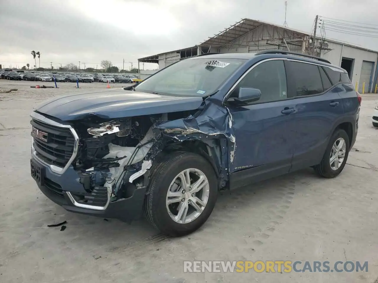 1 Photograph of a damaged car 3GKALMEG2RL128088 GMC TERRAIN 2024