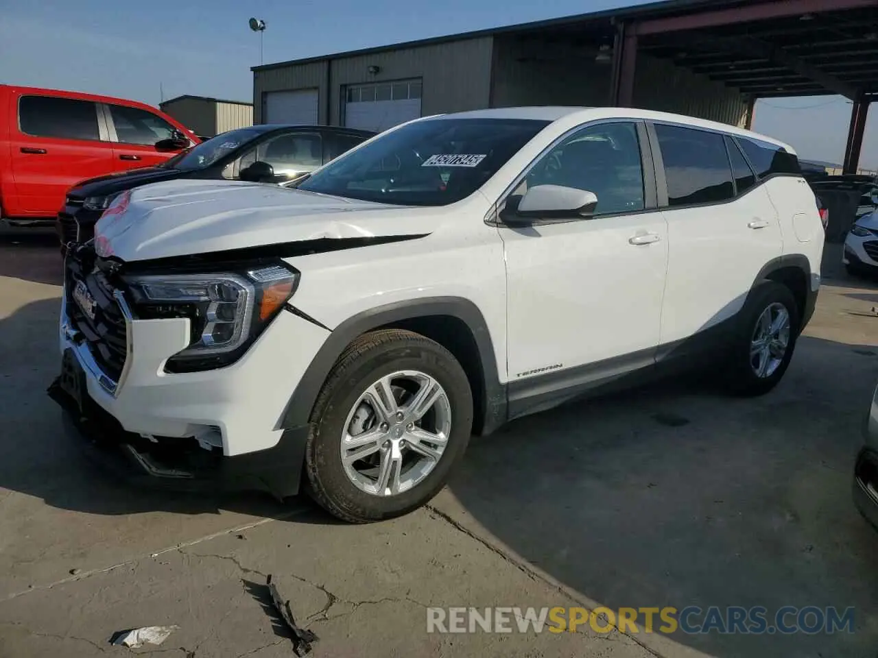 1 Photograph of a damaged car 3GKALMEG2RL318201 GMC TERRAIN 2024