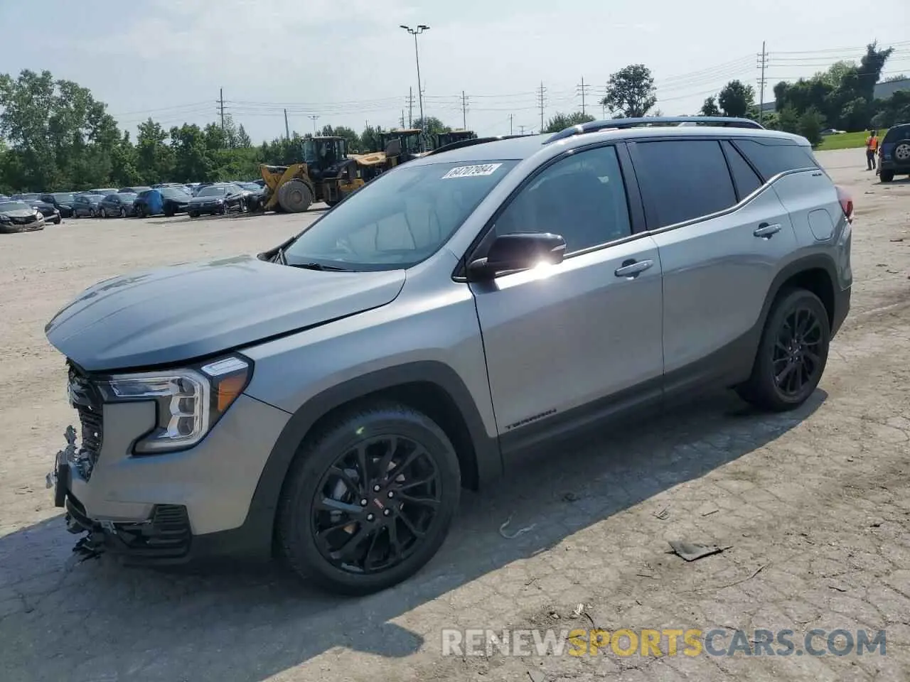 1 Photograph of a damaged car 3GKALMEG2RL349559 GMC TERRAIN 2024