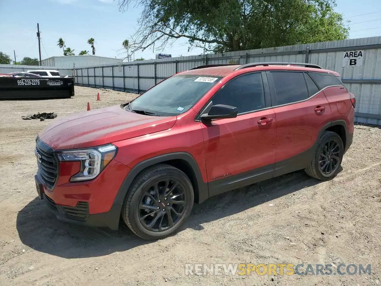 1 Photograph of a damaged car 3GKALMEG2RL395277 GMC TERRAIN 2024