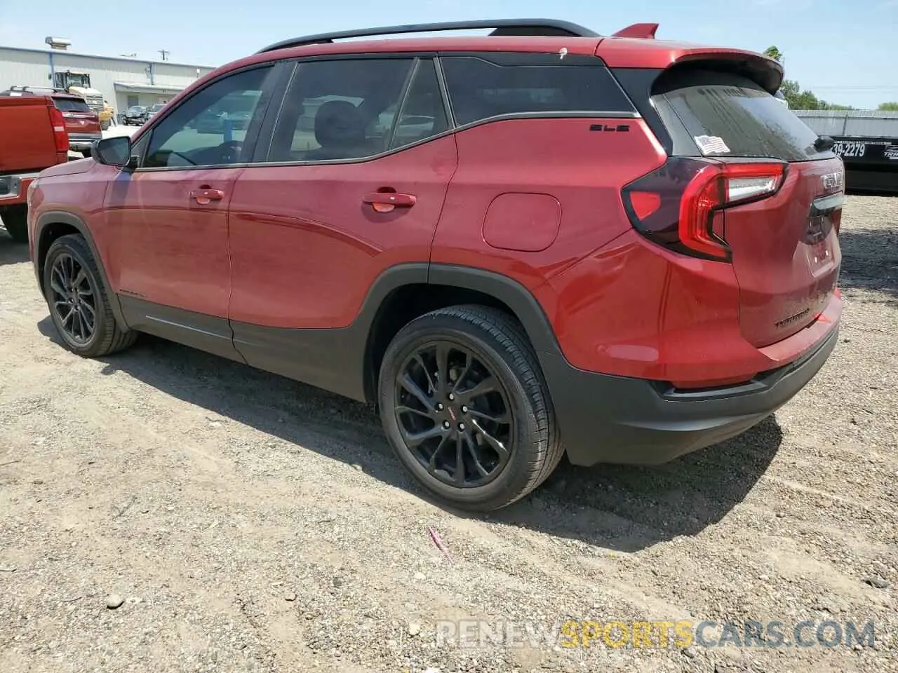2 Photograph of a damaged car 3GKALMEG2RL395277 GMC TERRAIN 2024