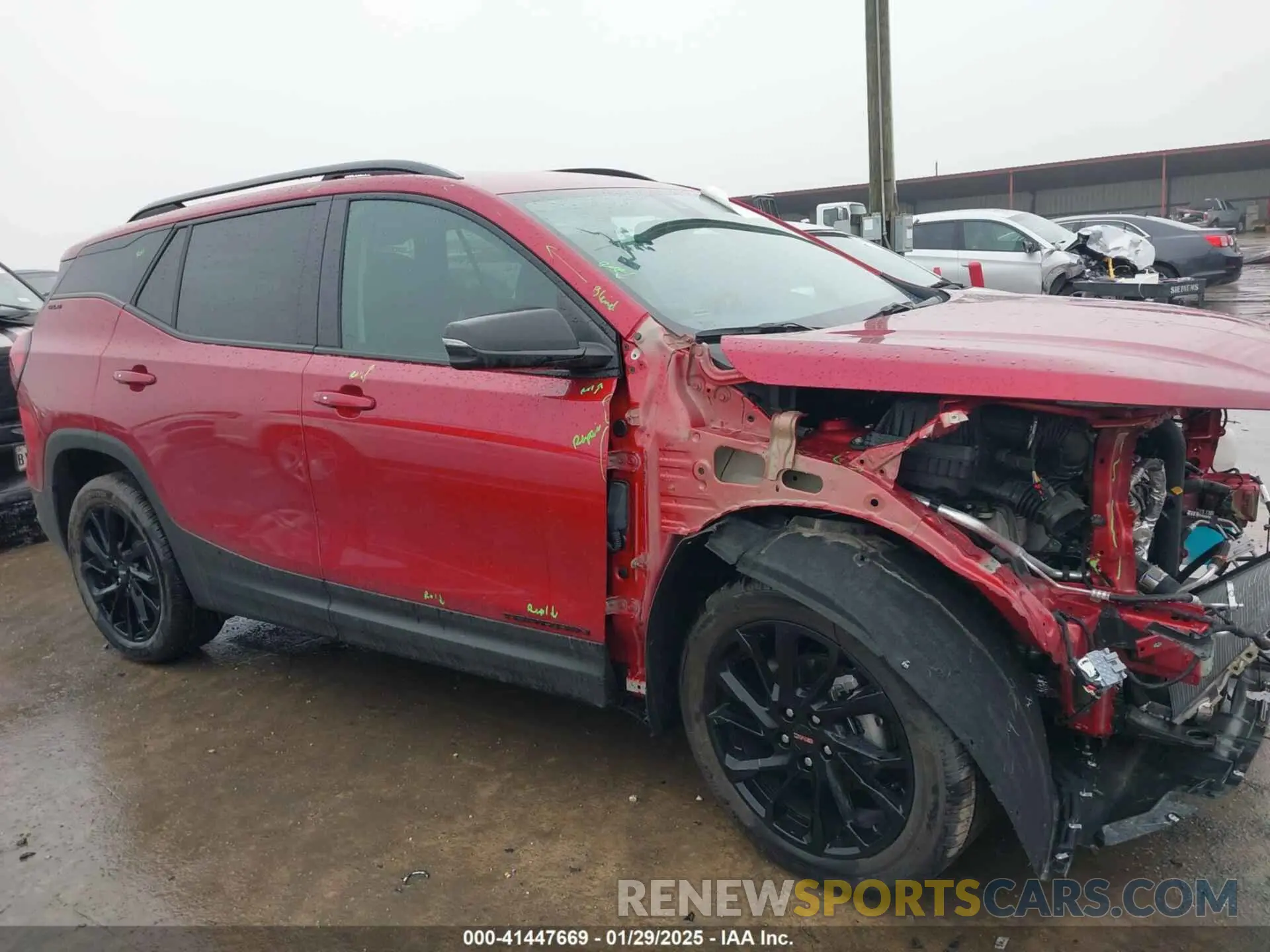 14 Photograph of a damaged car 3GKALMEG3RL298444 GMC TERRAIN 2024