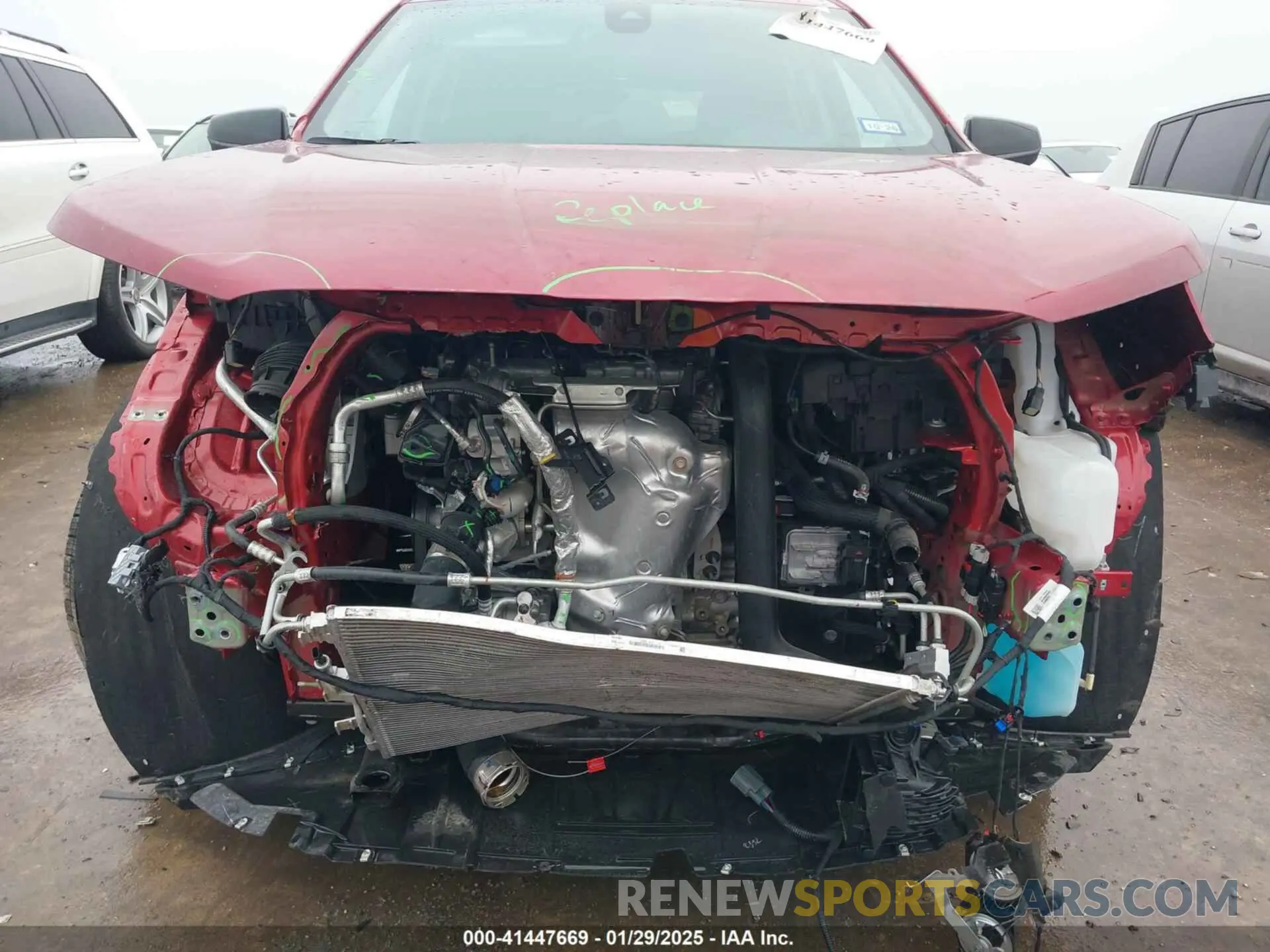 6 Photograph of a damaged car 3GKALMEG3RL298444 GMC TERRAIN 2024