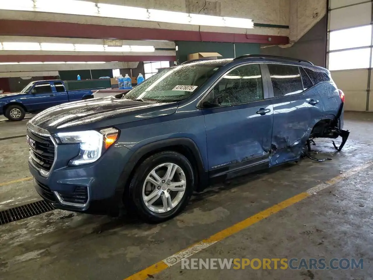 1 Photograph of a damaged car 3GKALMEG4RL143837 GMC TERRAIN 2024