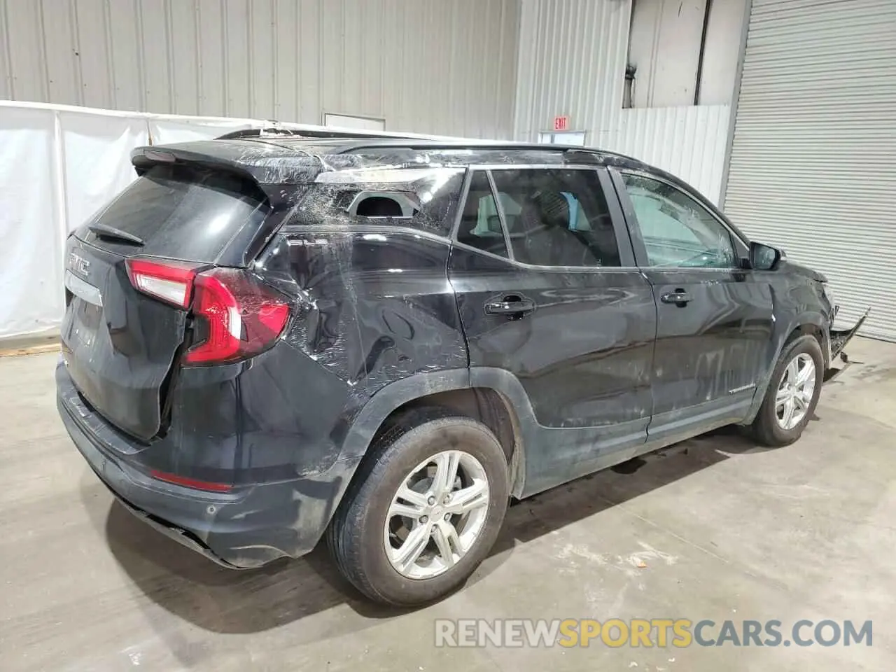 3 Photograph of a damaged car 3GKALMEG4RL222327 GMC TERRAIN 2024