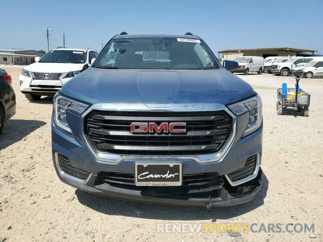 5 Photograph of a damaged car 3GKALMEG4RL267977 GMC TERRAIN 2024