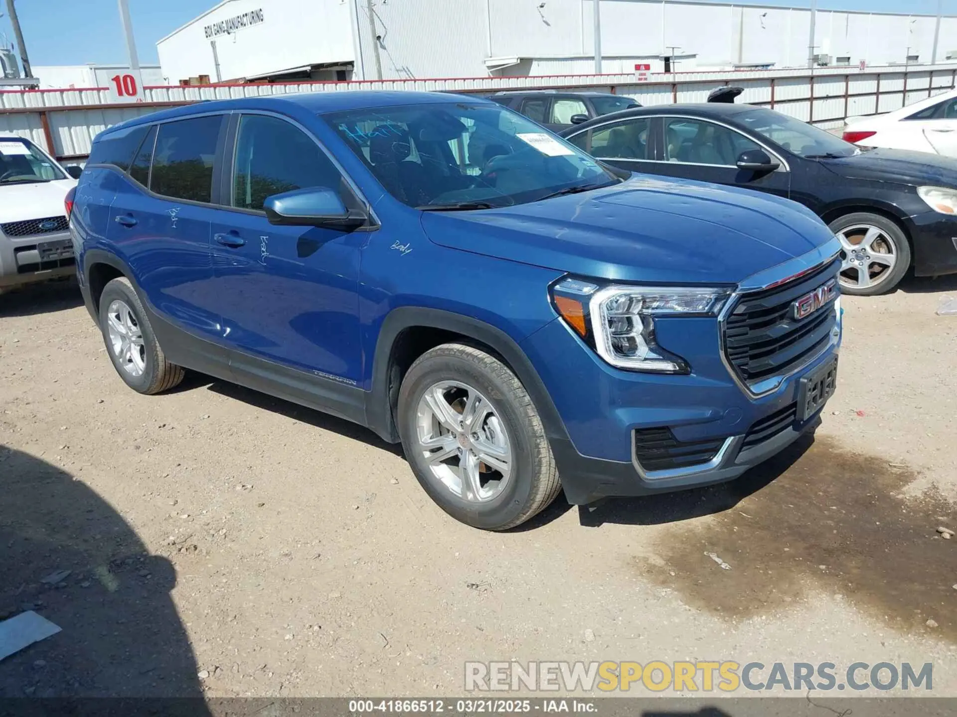 1 Photograph of a damaged car 3GKALMEG4RL338241 GMC TERRAIN 2024