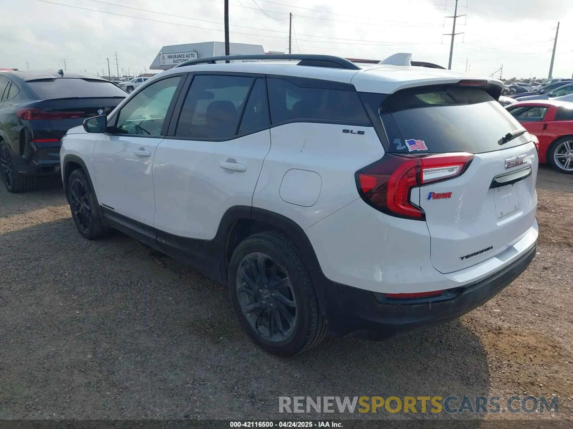 3 Photograph of a damaged car 3GKALMEG4RL353516 GMC TERRAIN 2024