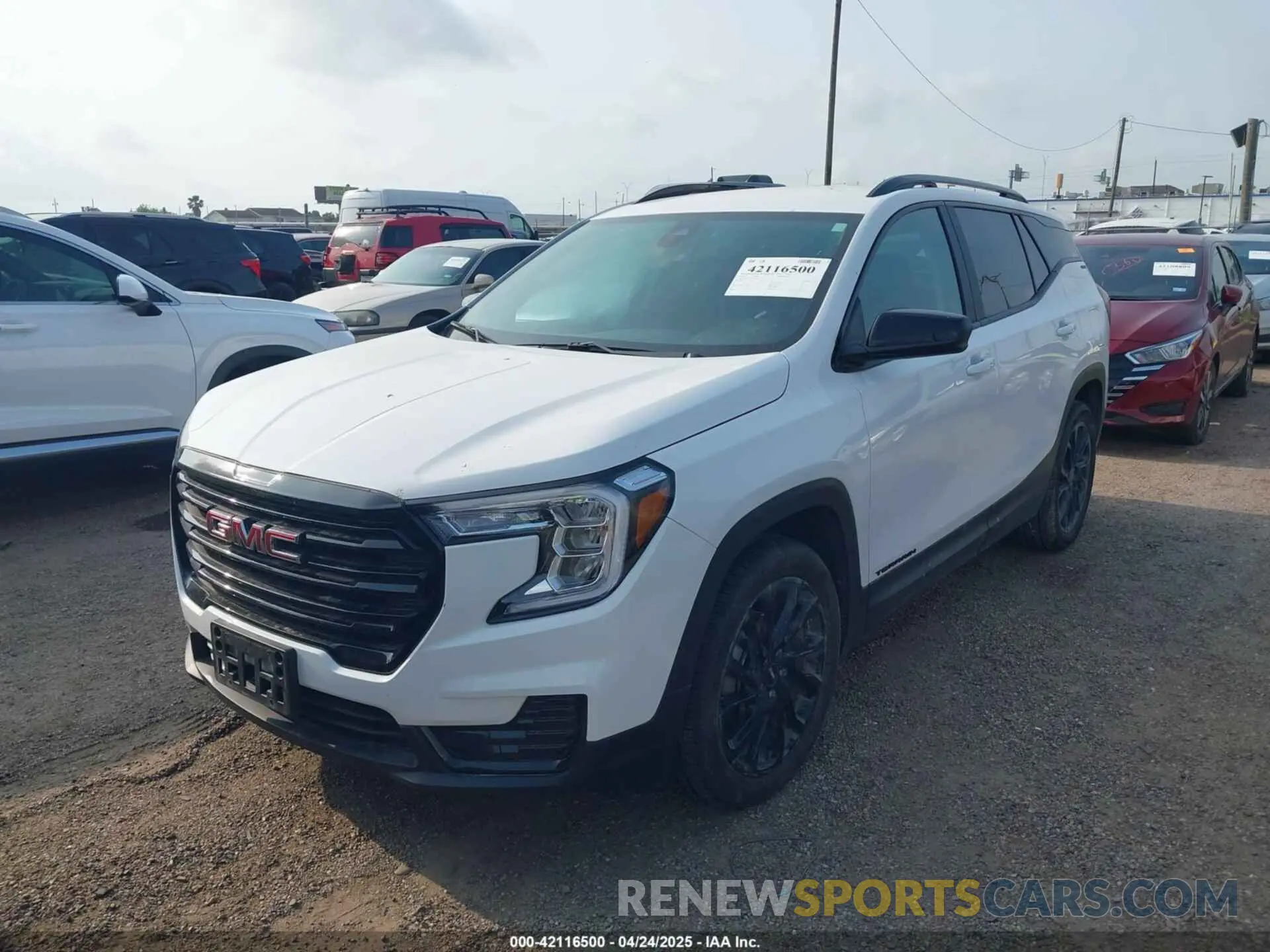 6 Photograph of a damaged car 3GKALMEG4RL353516 GMC TERRAIN 2024