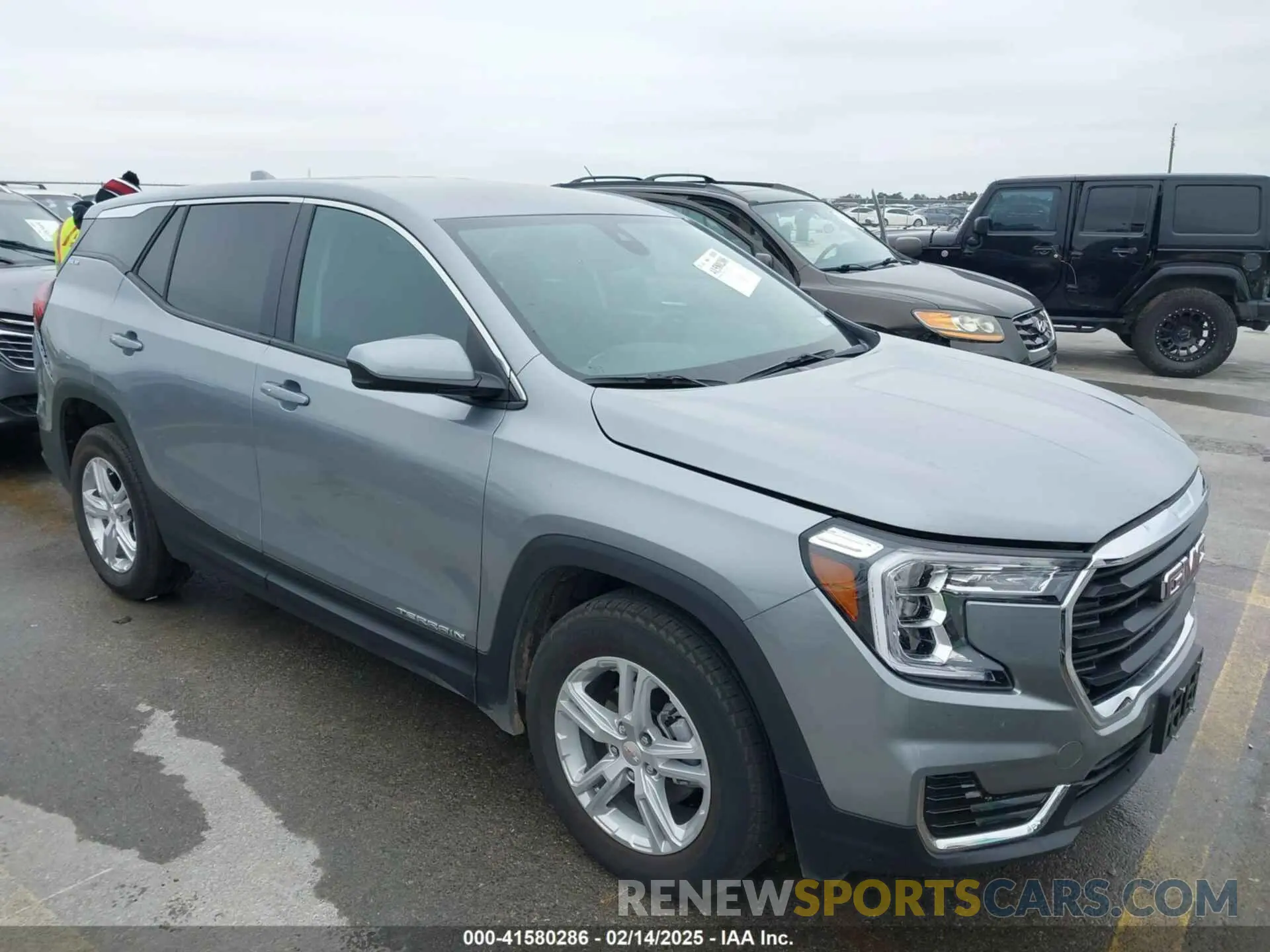 1 Photograph of a damaged car 3GKALMEG4RL381266 GMC TERRAIN 2024
