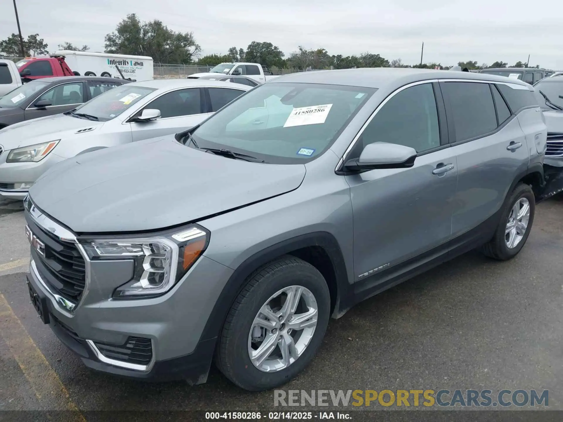 2 Photograph of a damaged car 3GKALMEG4RL381266 GMC TERRAIN 2024
